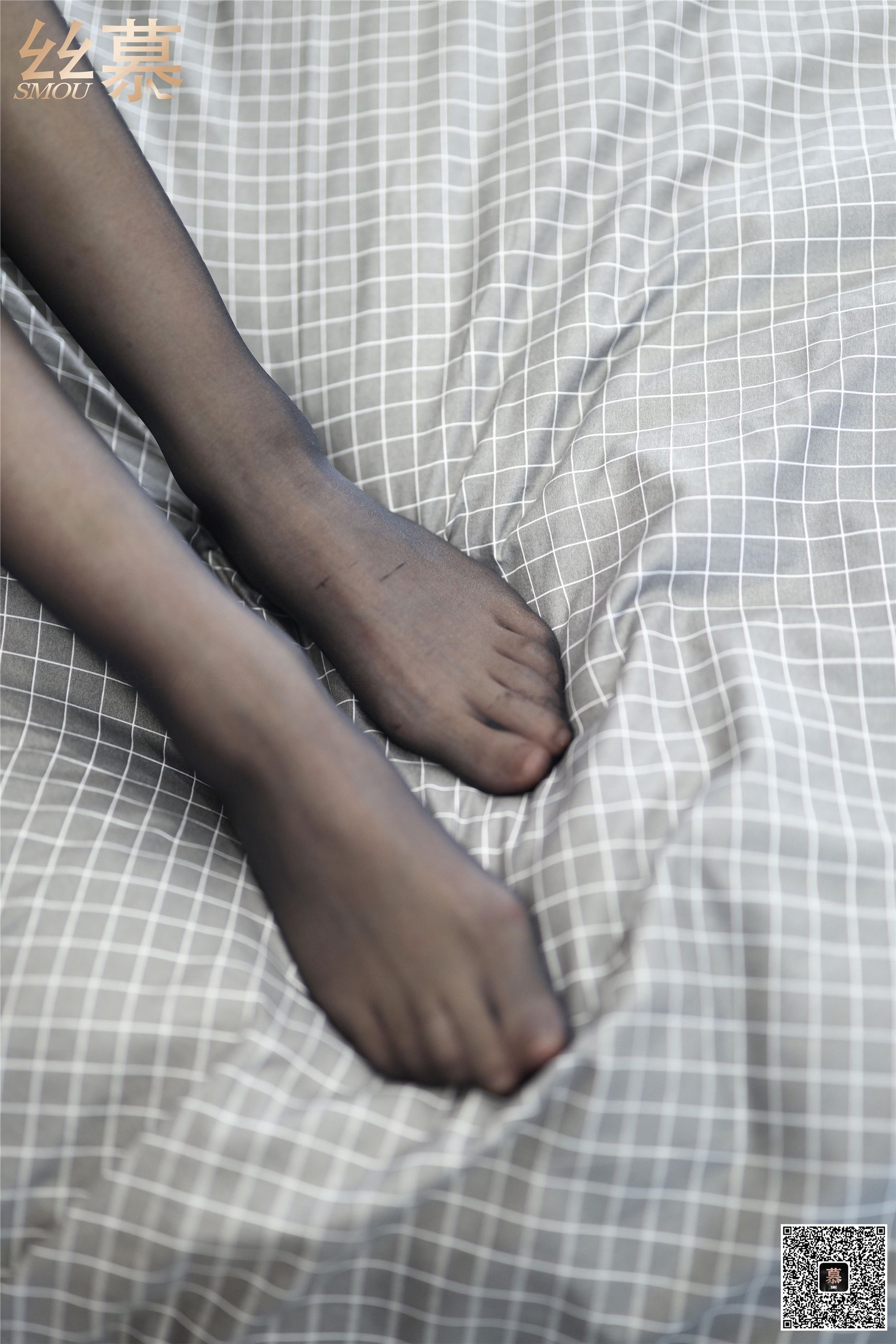 丝慕写真 SM333 紫宁《赖床给你看》