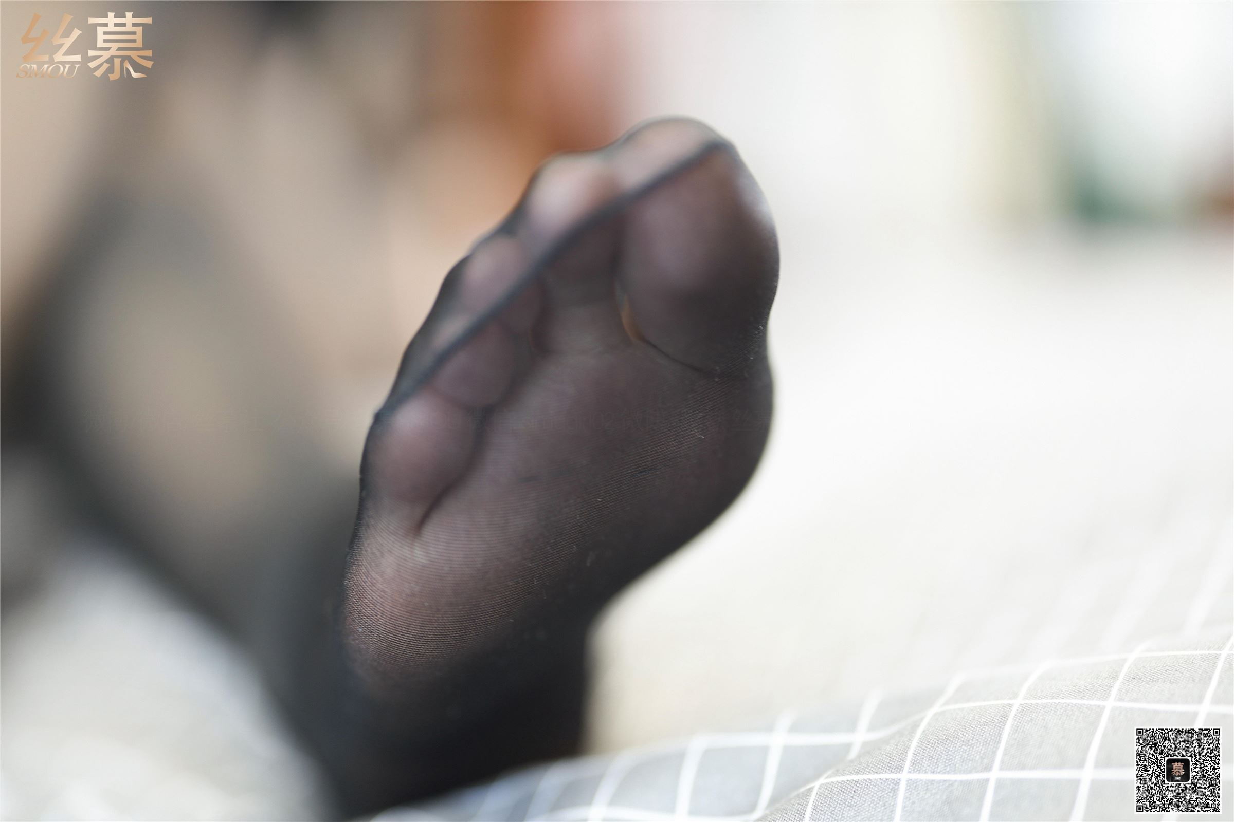 丝慕写真 SM333 紫宁《赖床给你看》