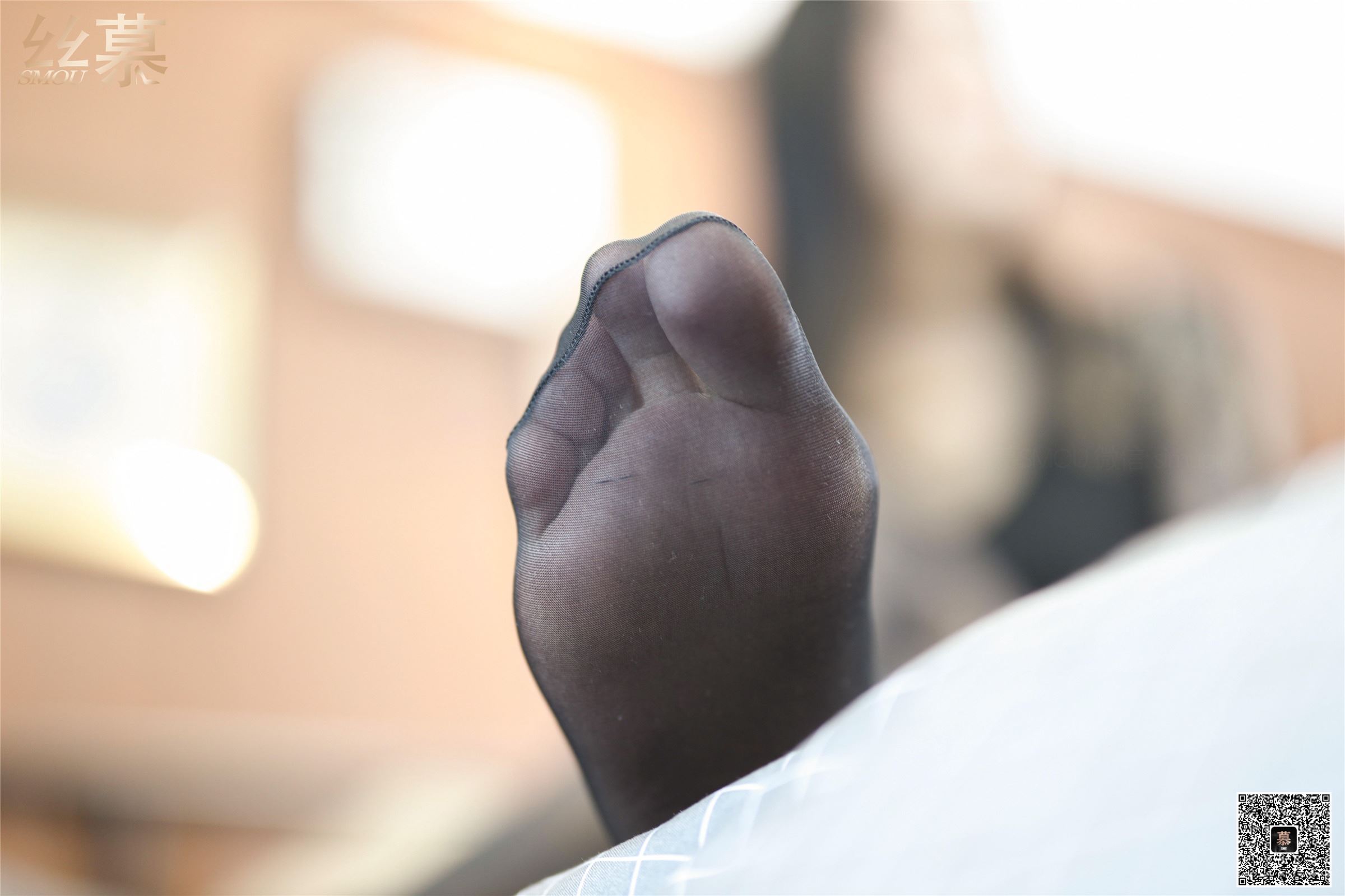 丝慕写真 SM333 紫宁《赖床给你看》