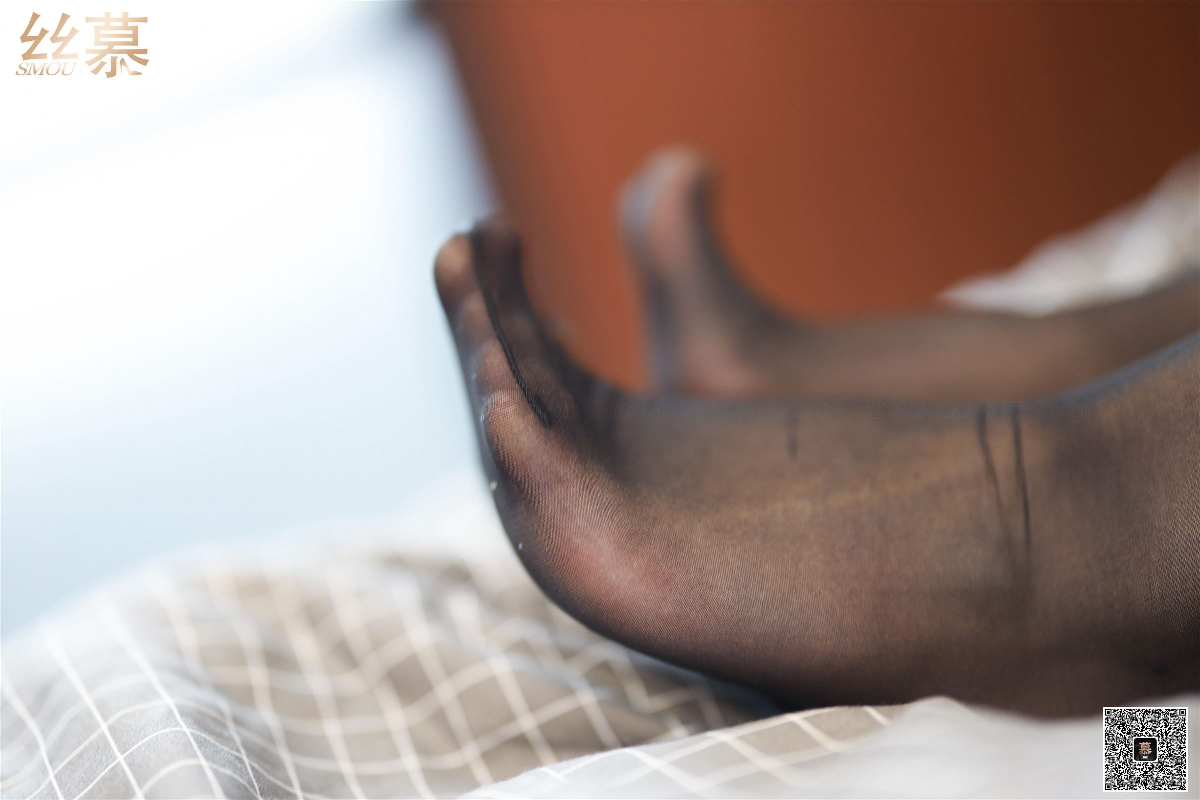 丝慕写真 SM333 紫宁《赖床给你看》