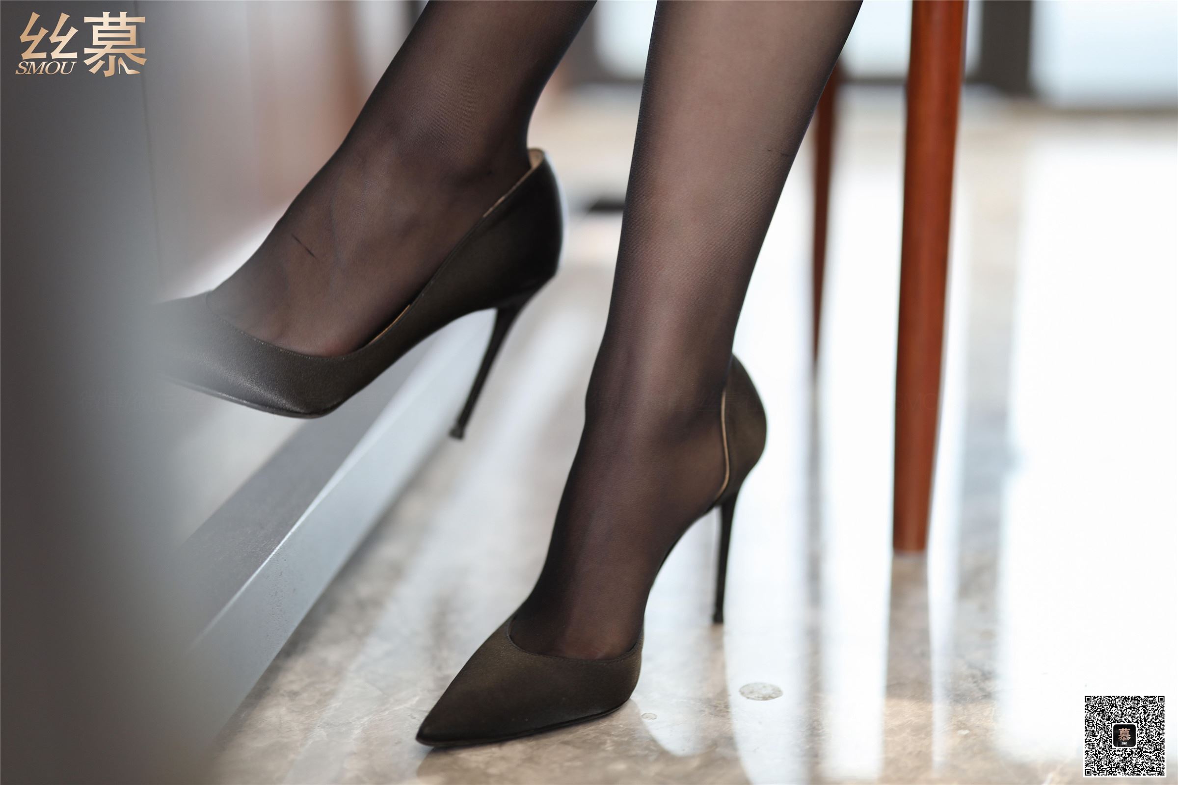 丝慕写真 SM333 紫宁《赖床给你看》