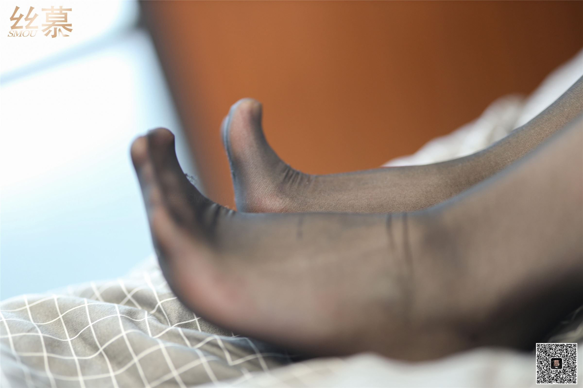 丝慕写真 SM333 紫宁《赖床给你看》