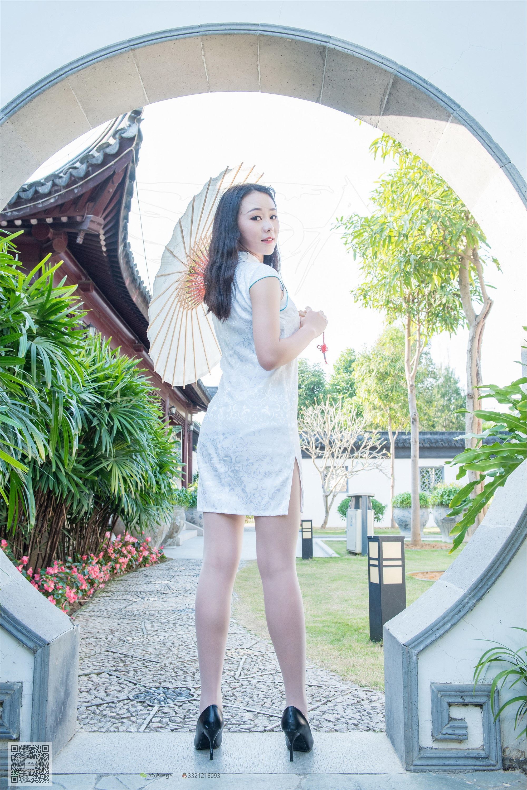 SSA丝社 NO.043 云云的肉丝旗袍