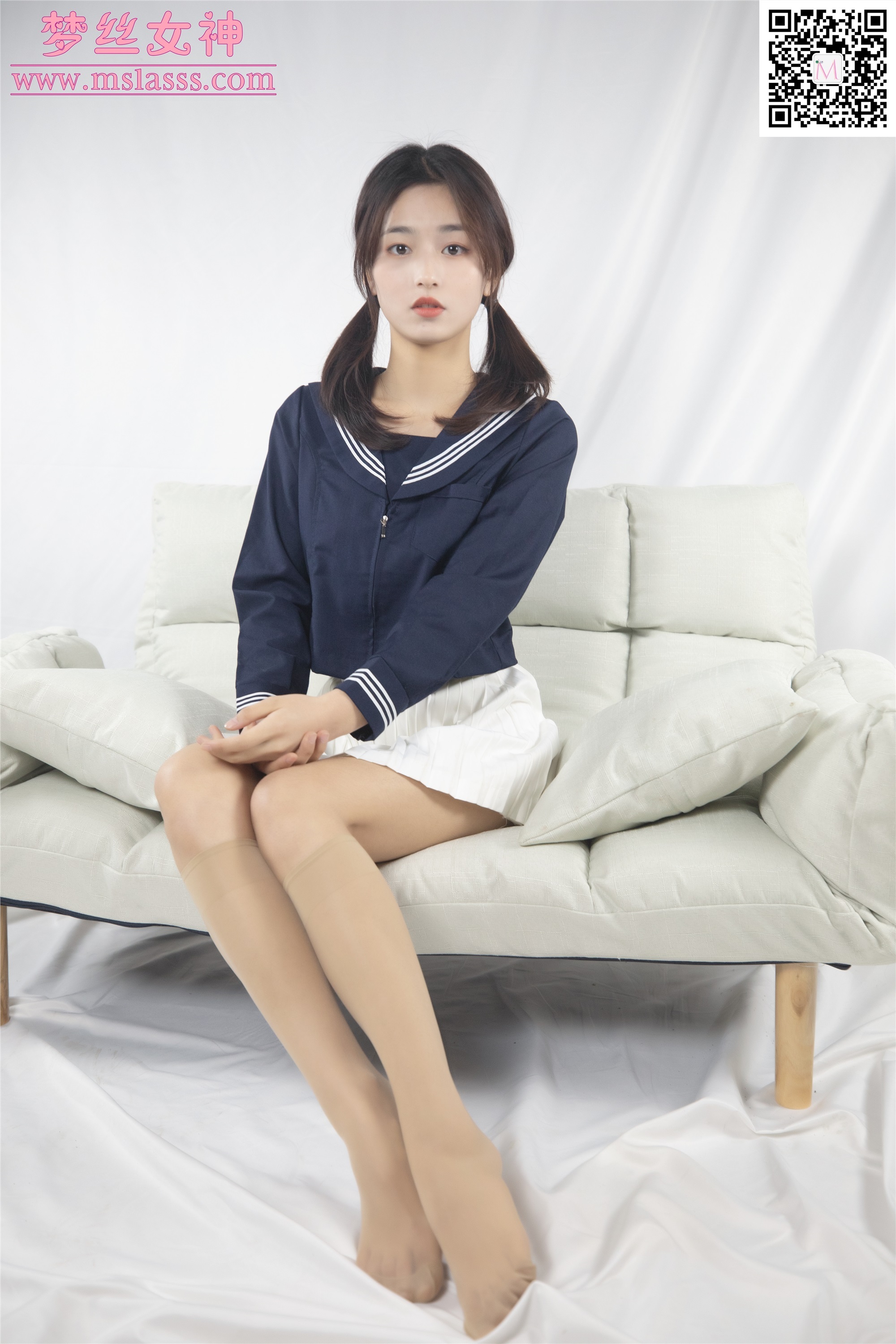 MSLASS梦丝女神 2019-12-19 Vol.083 璇璇4 长筒袜