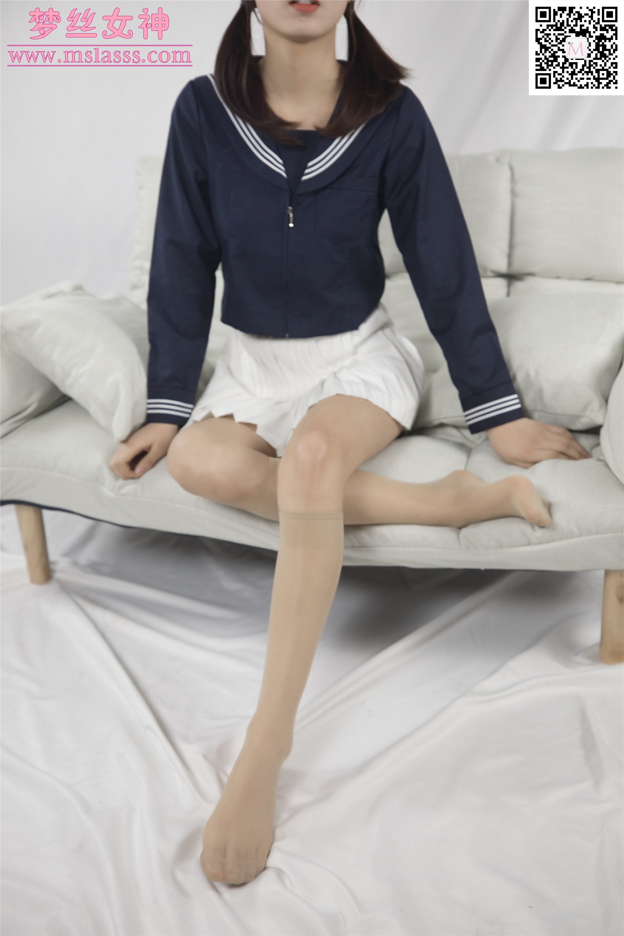 MSLASS梦丝女神 2019-12-19 Vol.083 璇璇4 长筒袜