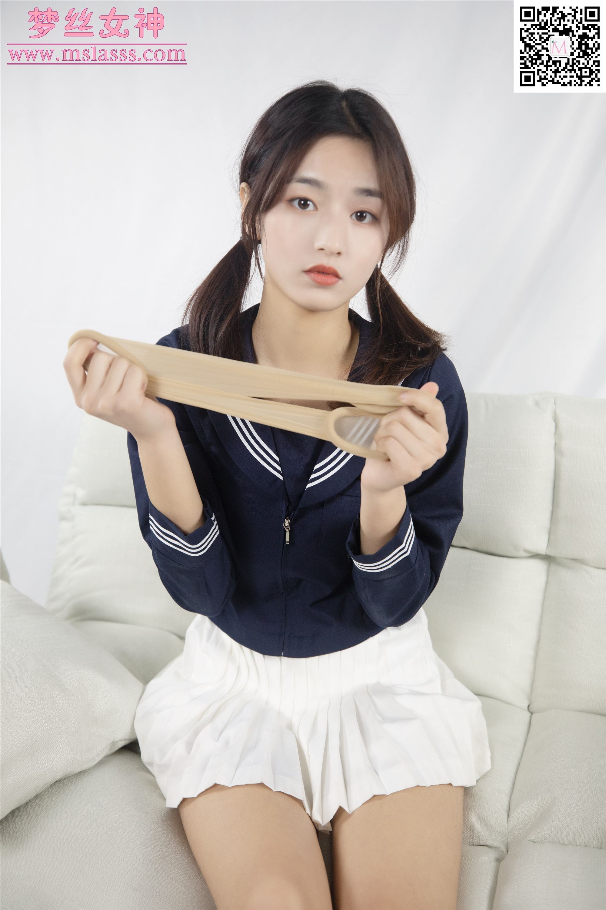 MSLASS梦丝女神 2019-12-19 Vol.083 璇璇4 长筒袜