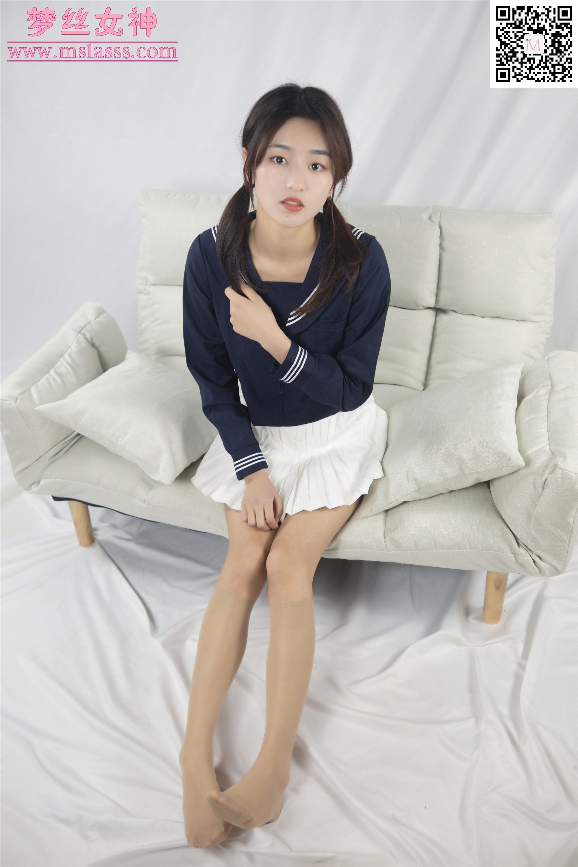 MSLASS梦丝女神 2019-12-19 Vol.083 璇璇4 长筒袜