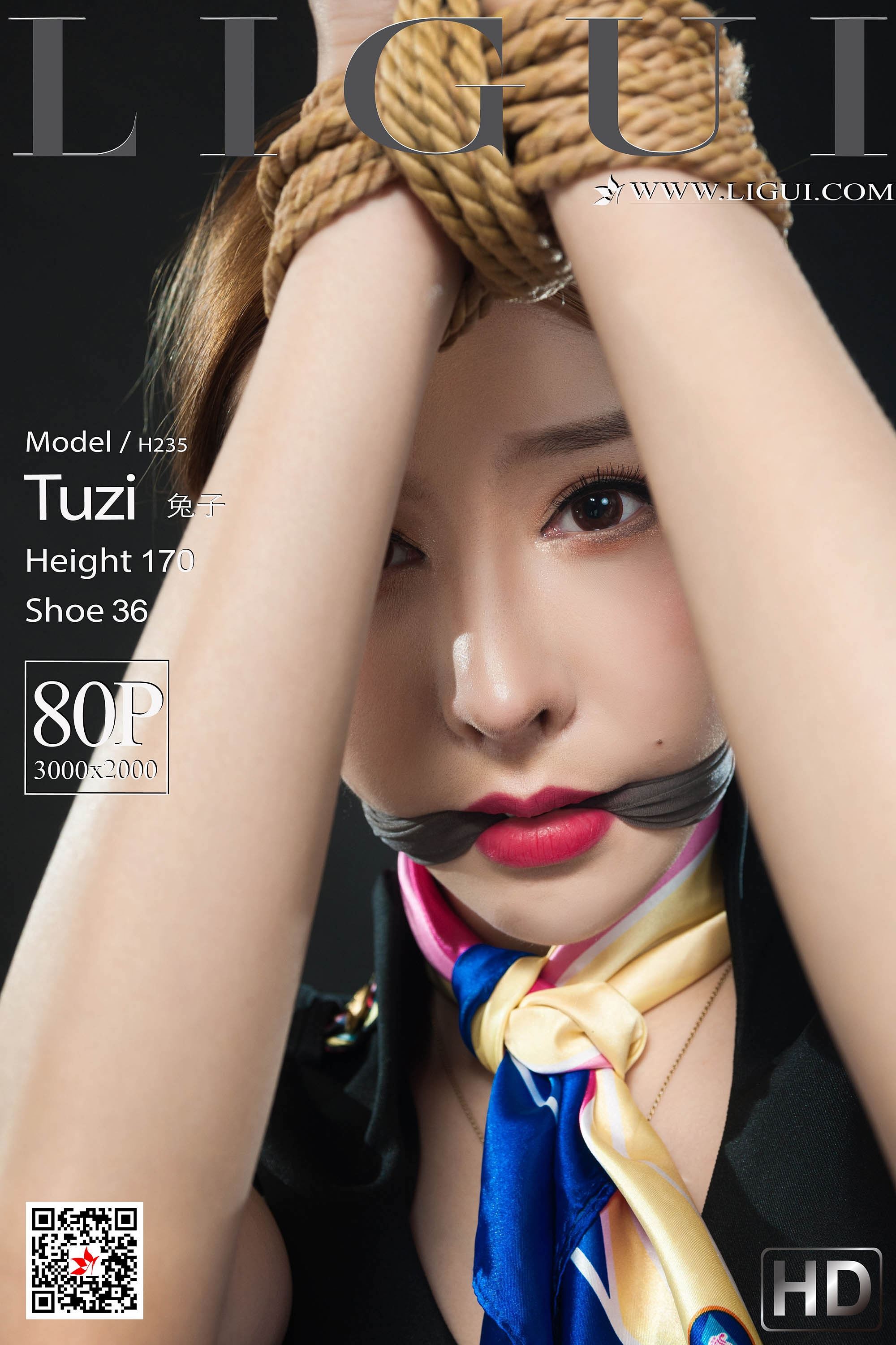 Ligui丽柜 2019.11.30 网络丽人 Model 《紧缚丽莲》之兔子
