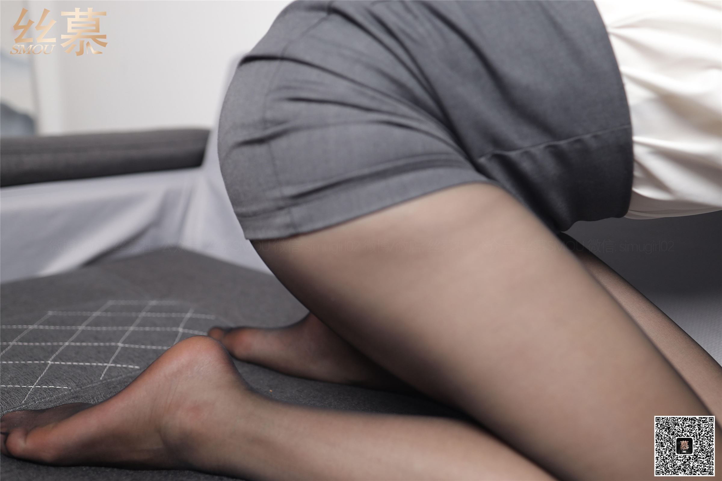 丝慕写_真 SM334 花姐 《黑丝翘臀》
