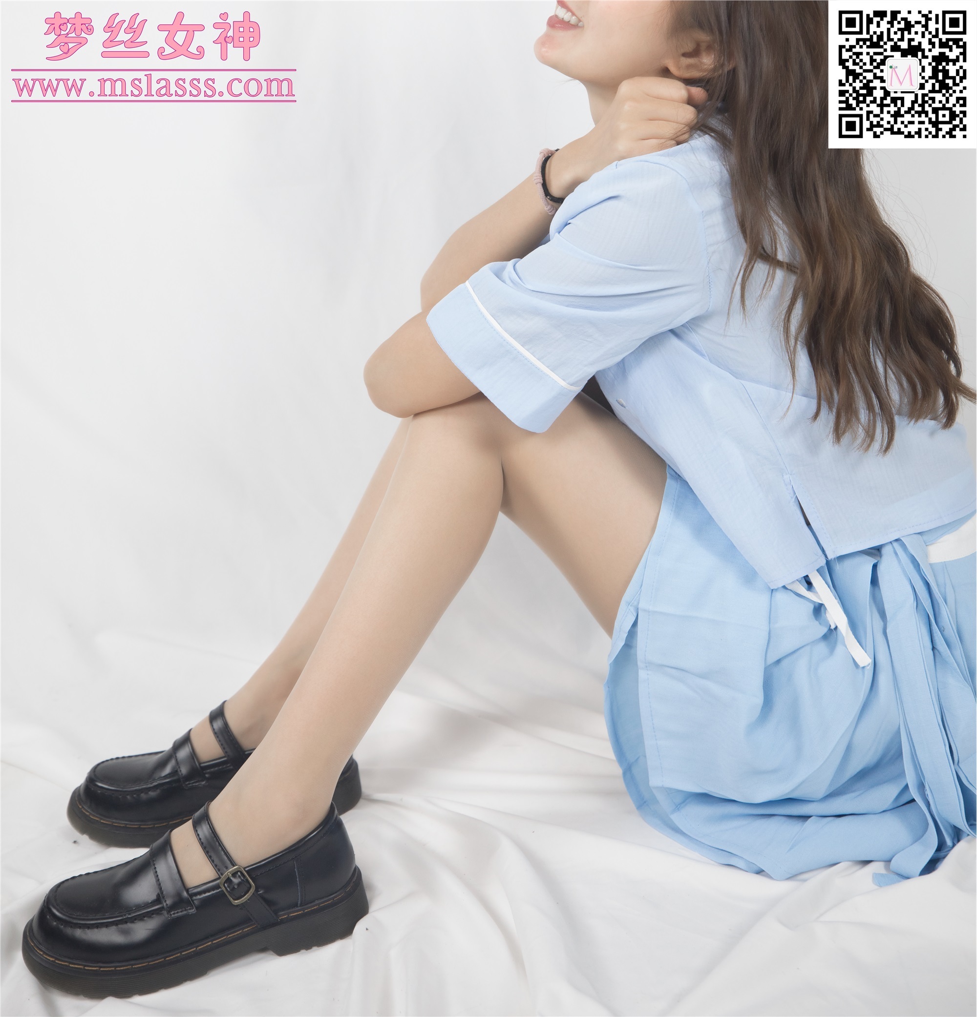 MSLASS梦丝女神 2020-01-01 Vol.086 玥玥 蓝色仙女古装