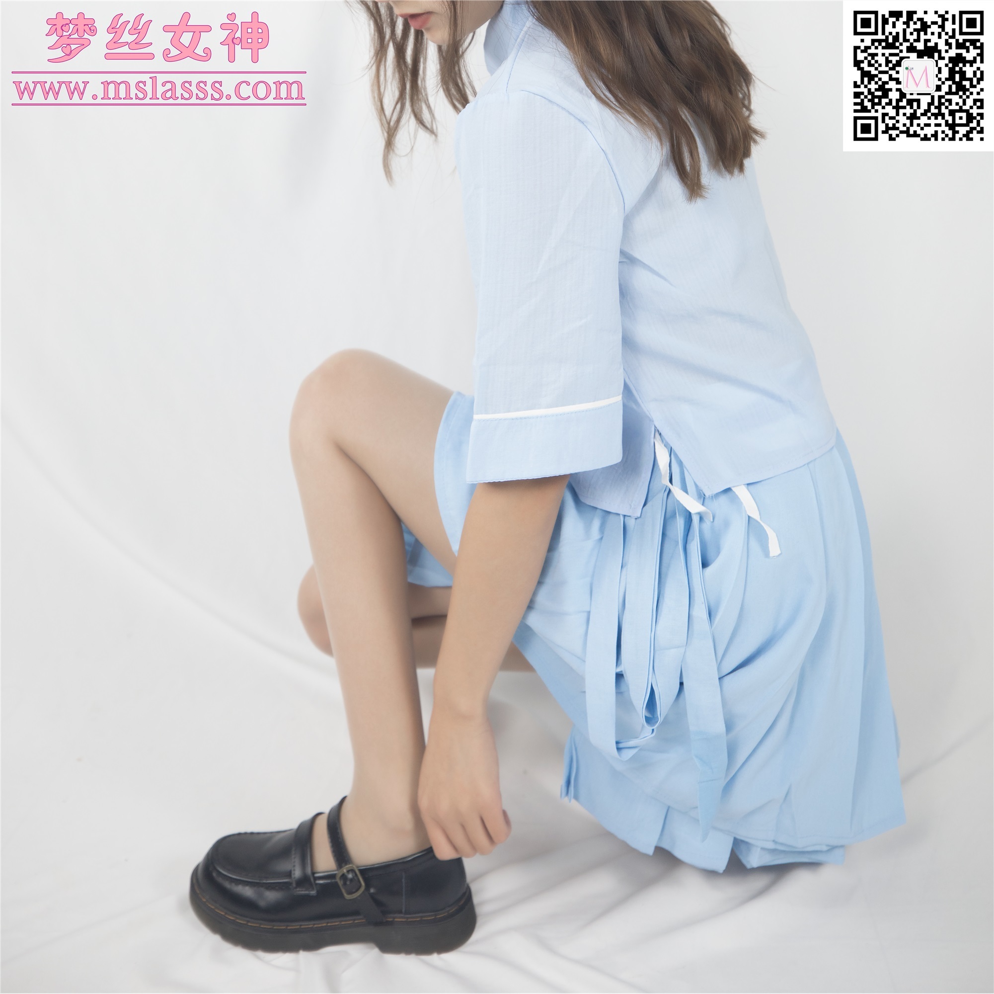 MSLASS梦丝女神 2020-01-01 Vol.086 玥玥 蓝色仙女古装