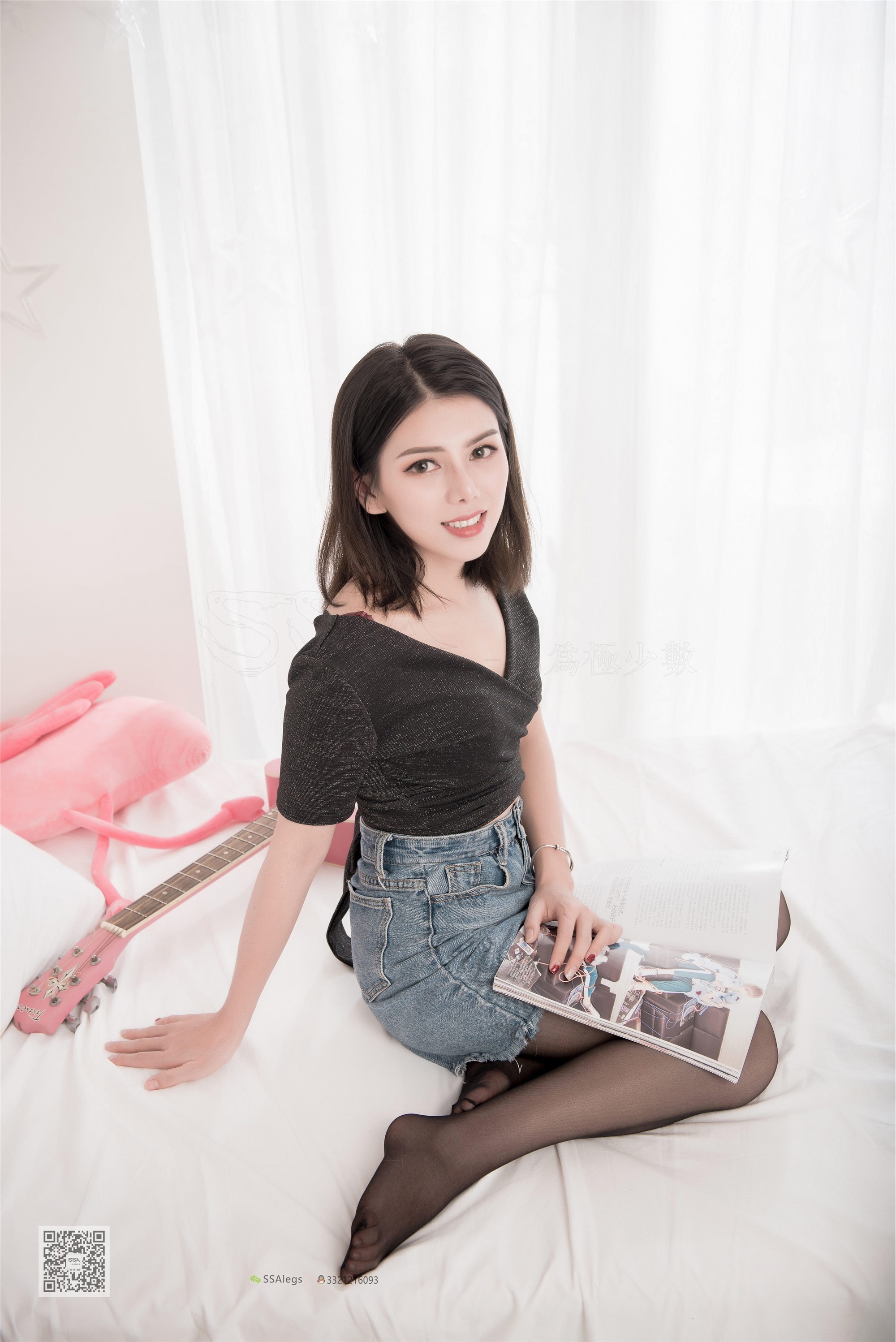 SSA丝社Vol.0016 小娥 丰盈混血女郎小娥黑丝首秀