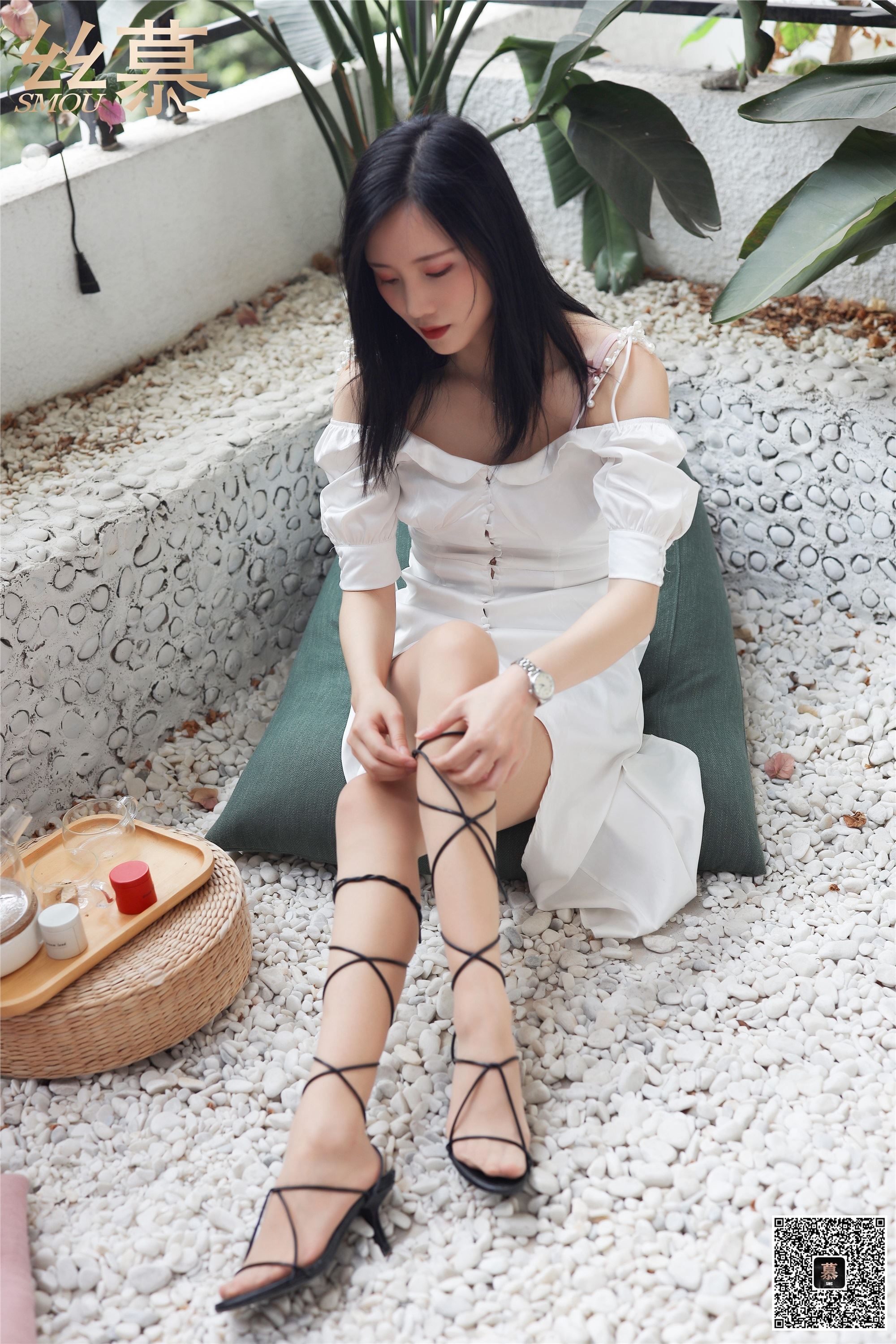 丝慕写真 SM343 《足艺》紫宁