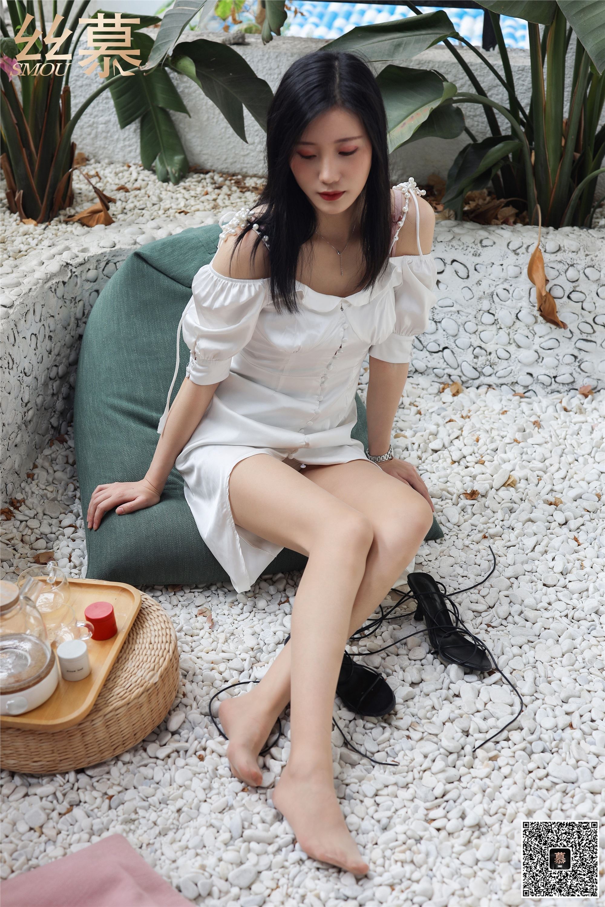 丝慕写真 SM343 《足艺》紫宁