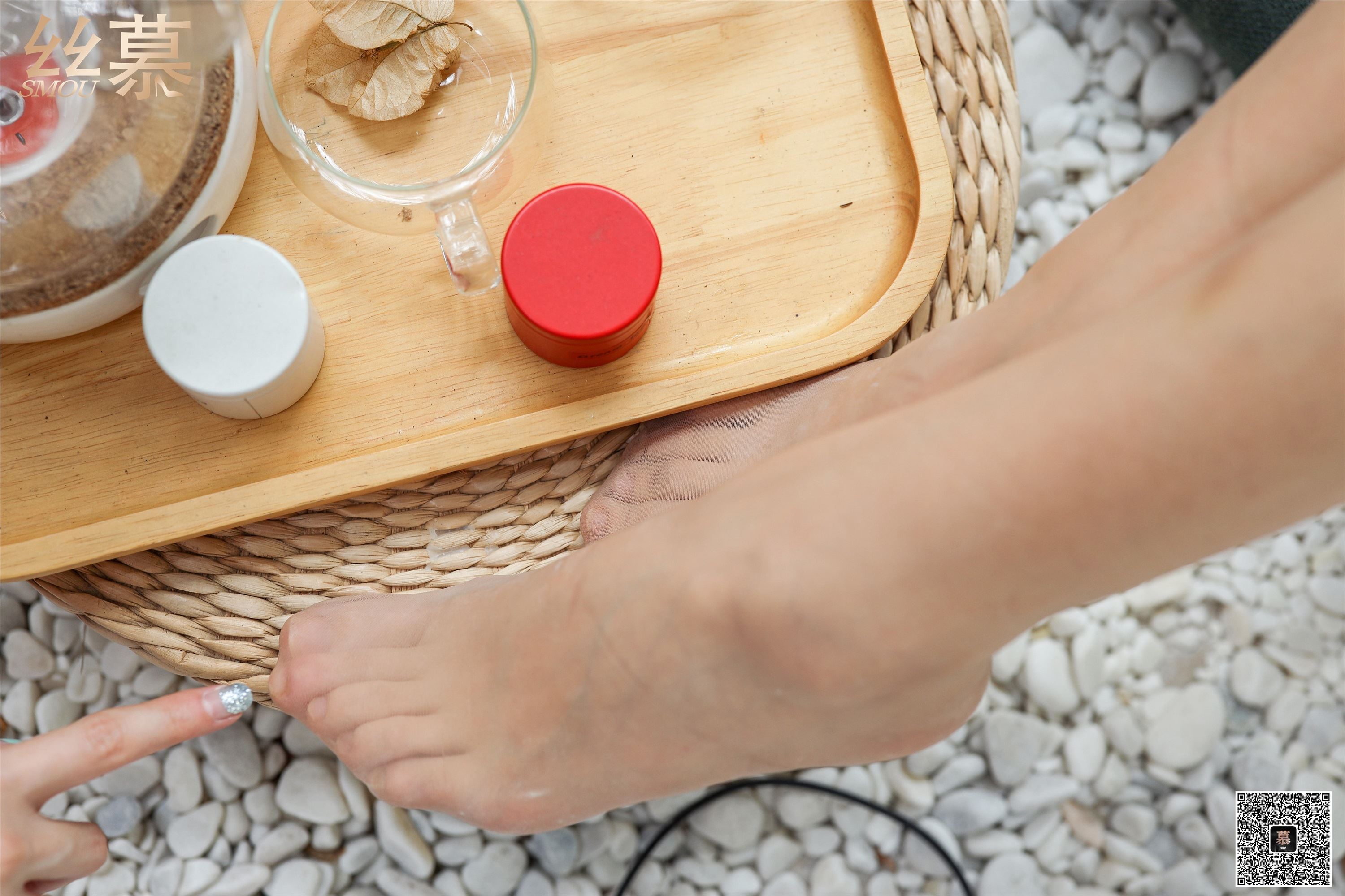 丝慕写真 SM343 《足艺》紫宁