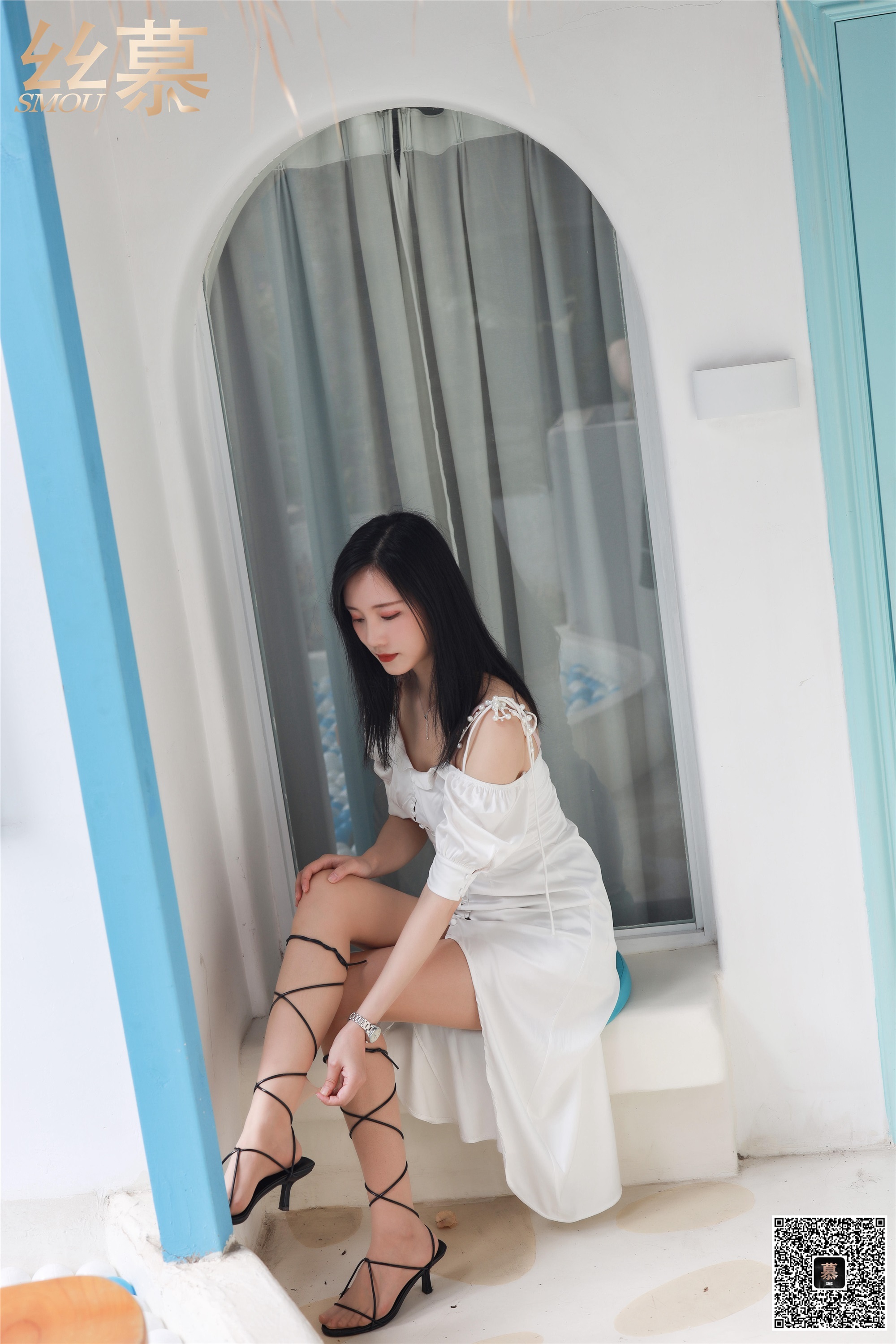 丝慕写真 SM343 《足艺》紫宁