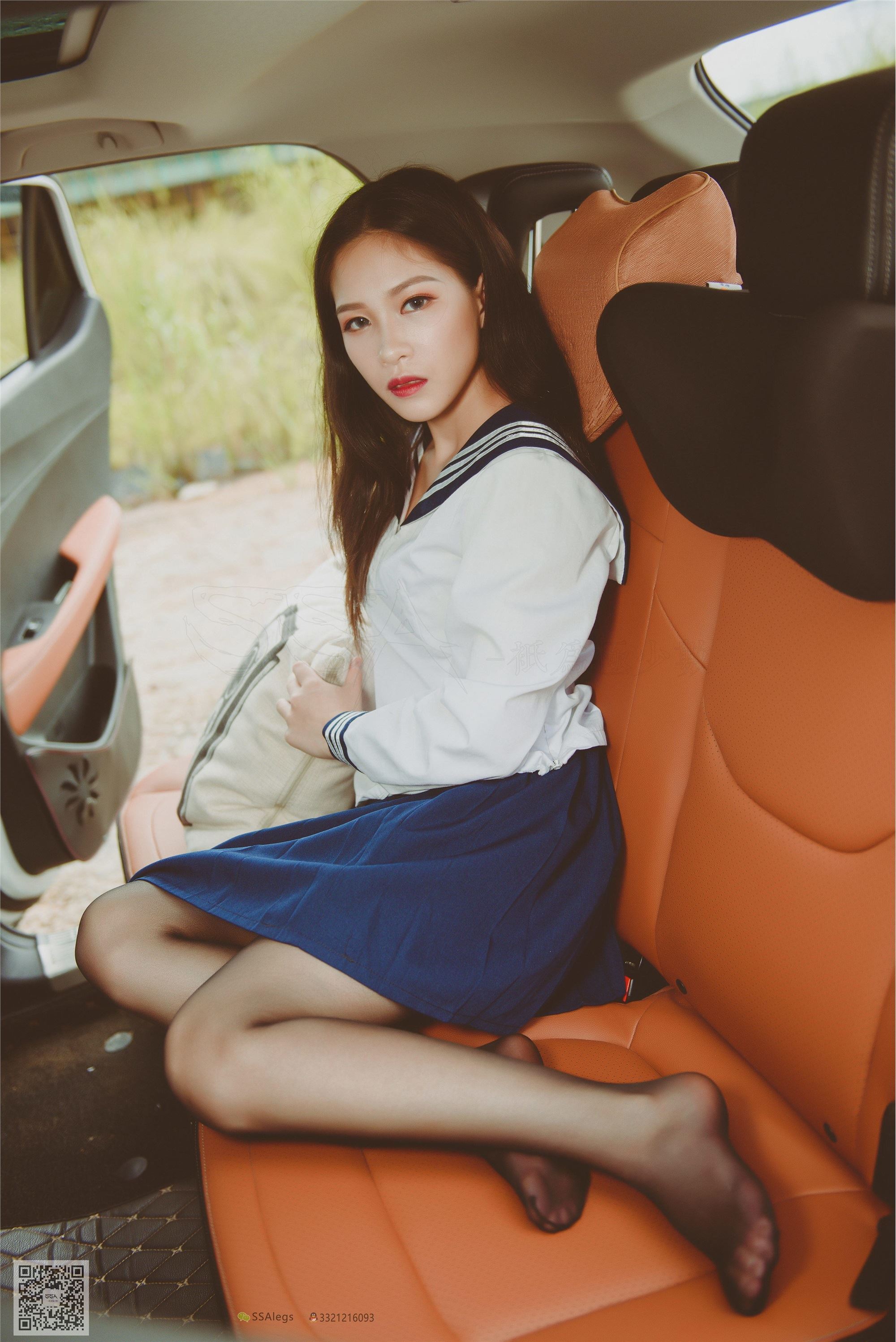 SSA丝社Vol.0017 佳佳 小丝妹练车记