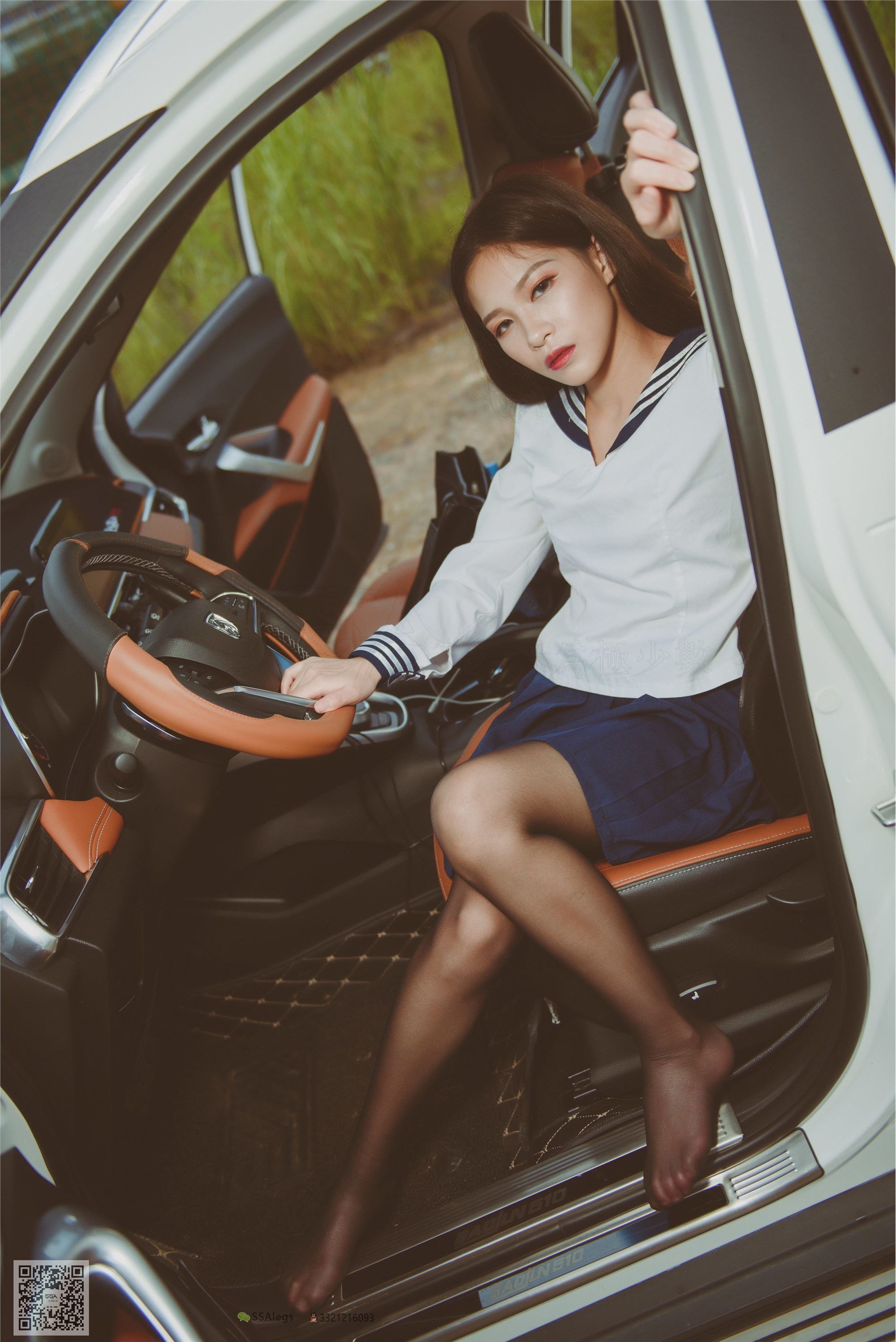 SSA丝社Vol.0017 佳佳 小丝妹练车记