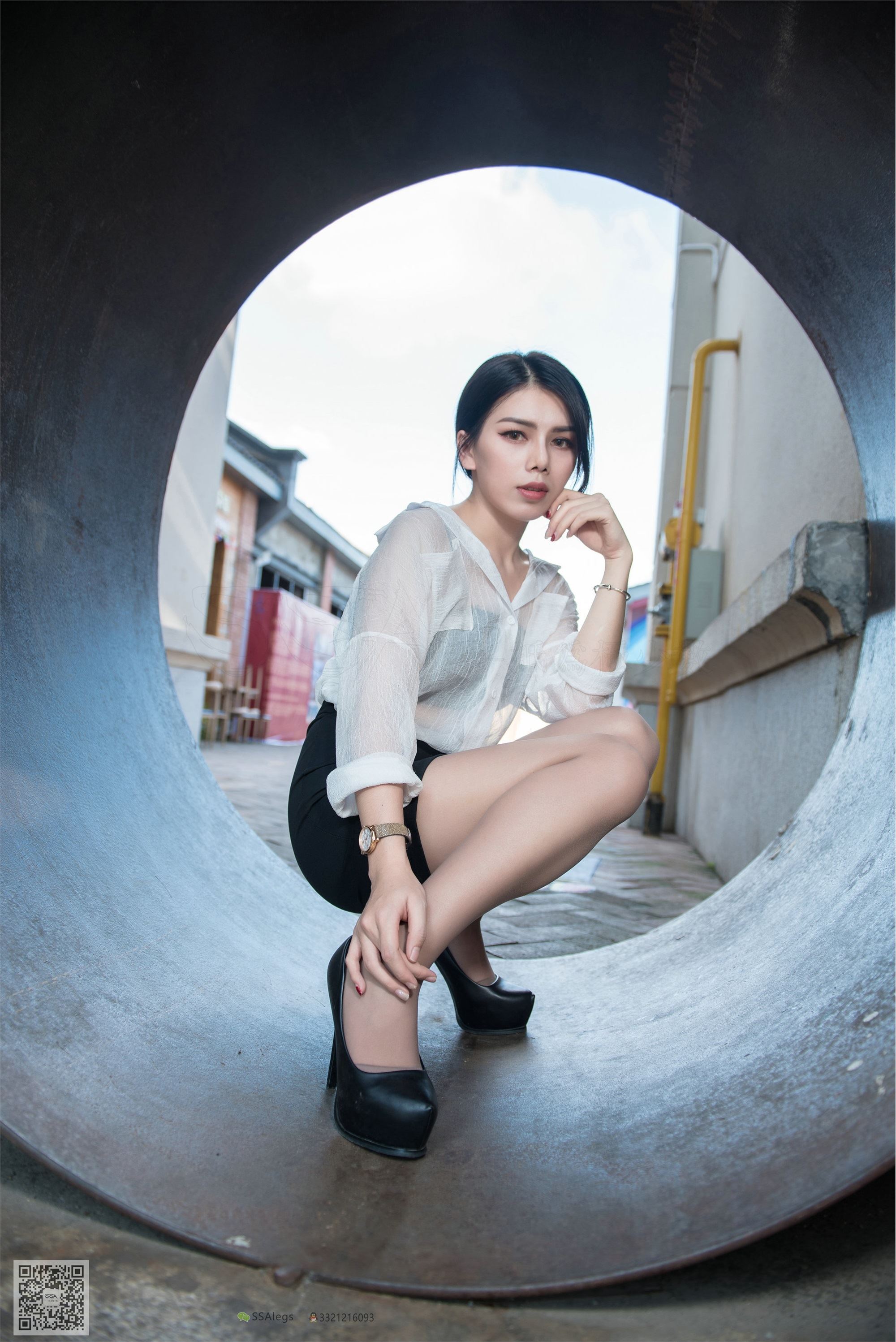 SSA丝社Vol.0021 芷沫 混血美女浪漫咖啡色