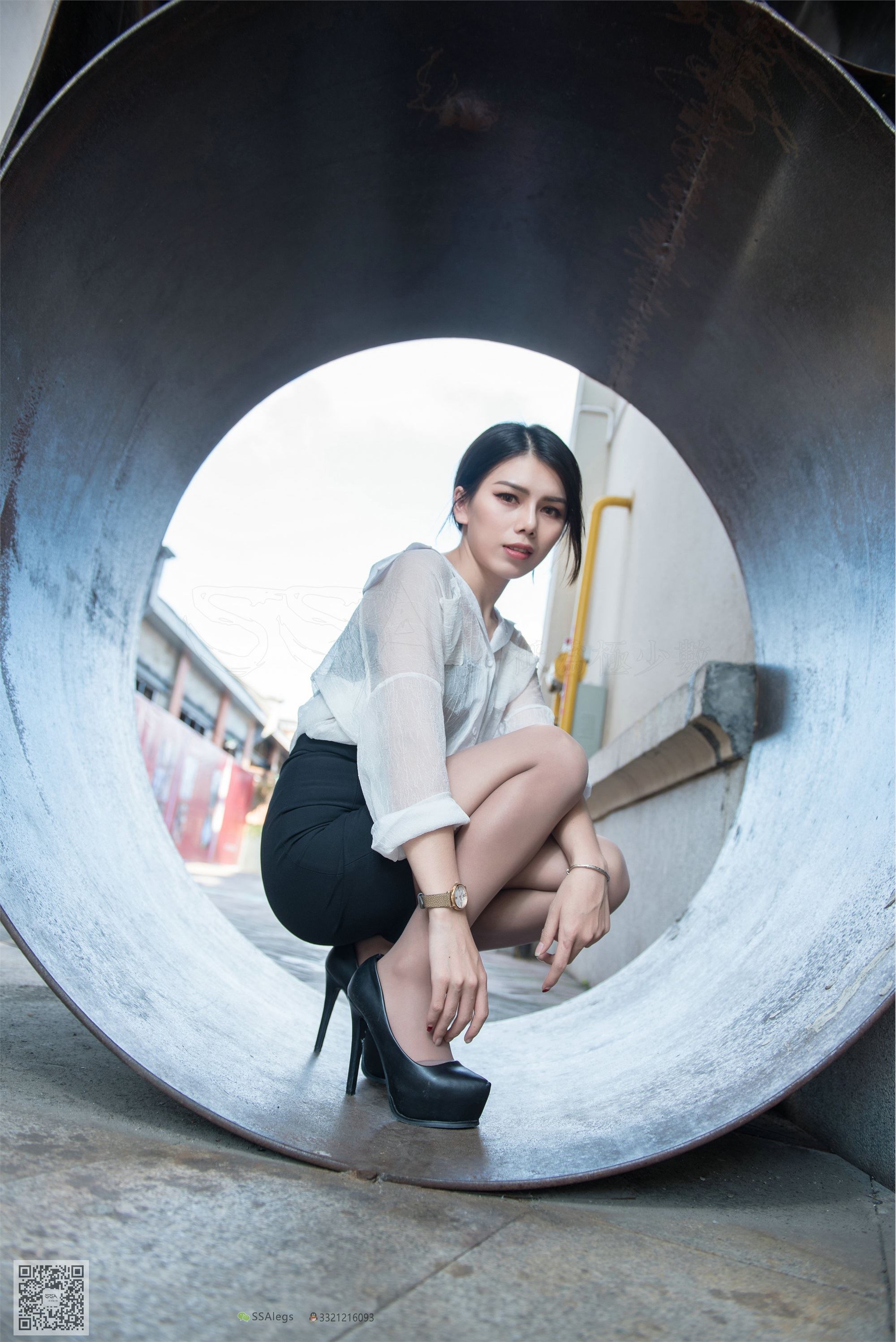 SSA丝社Vol.0021 芷沫 混血美女浪漫咖啡色