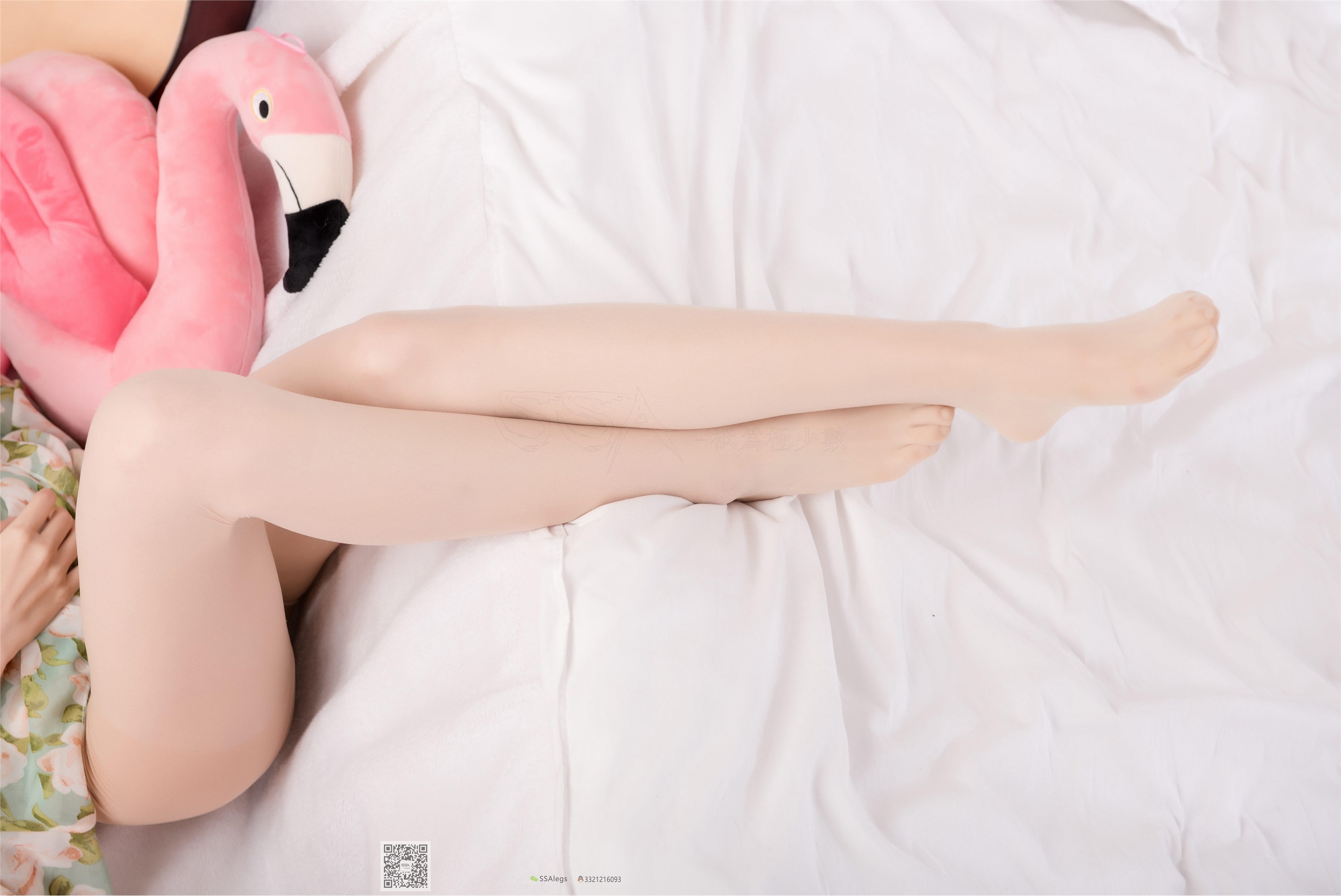 SSA丝社Vol.0022 小琪琪 琪琪化身灵魂画师进口肉丝大长腿美足特写