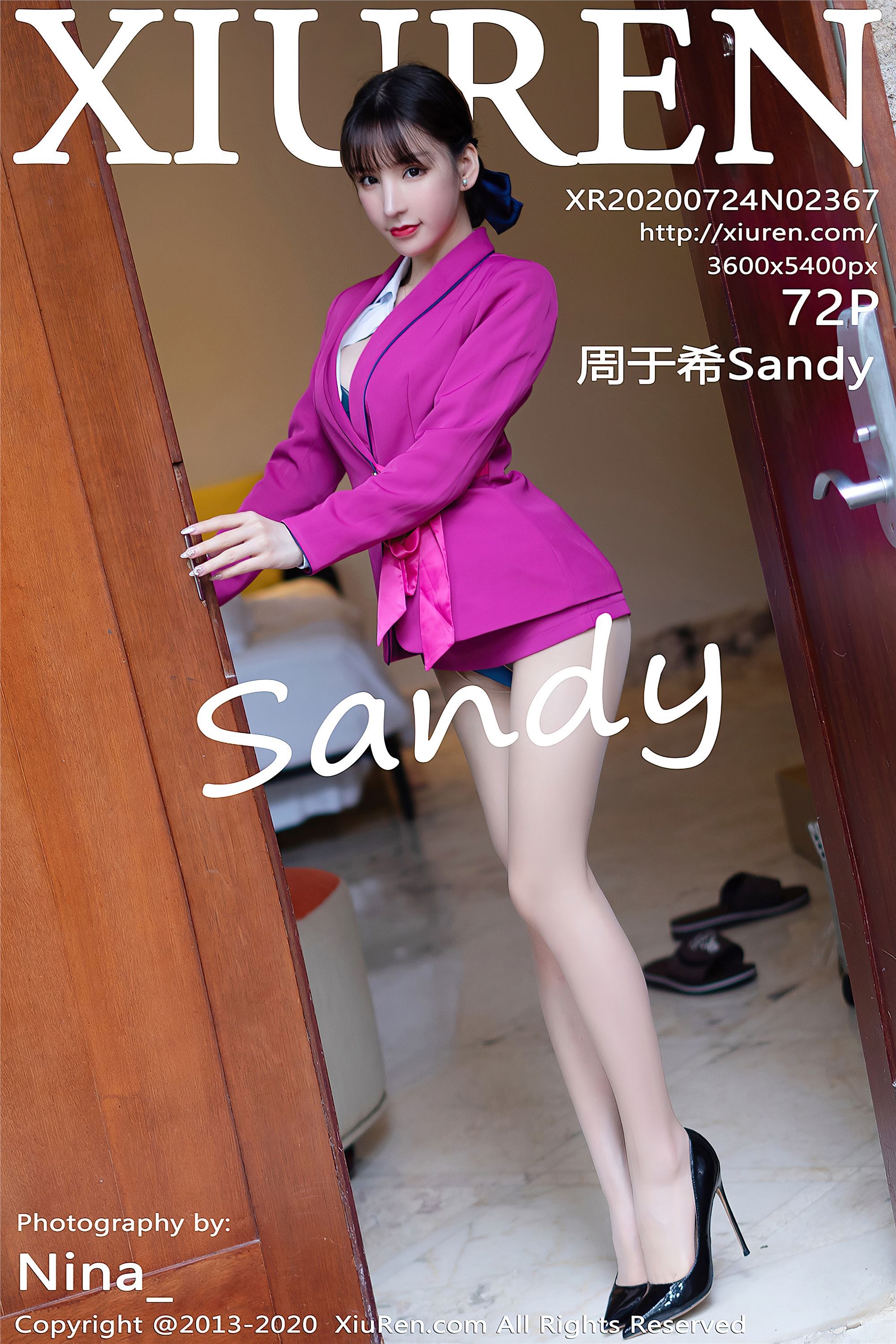 秀人网美媛馆 2020-07-24 Vol.2367 周于希Sandy