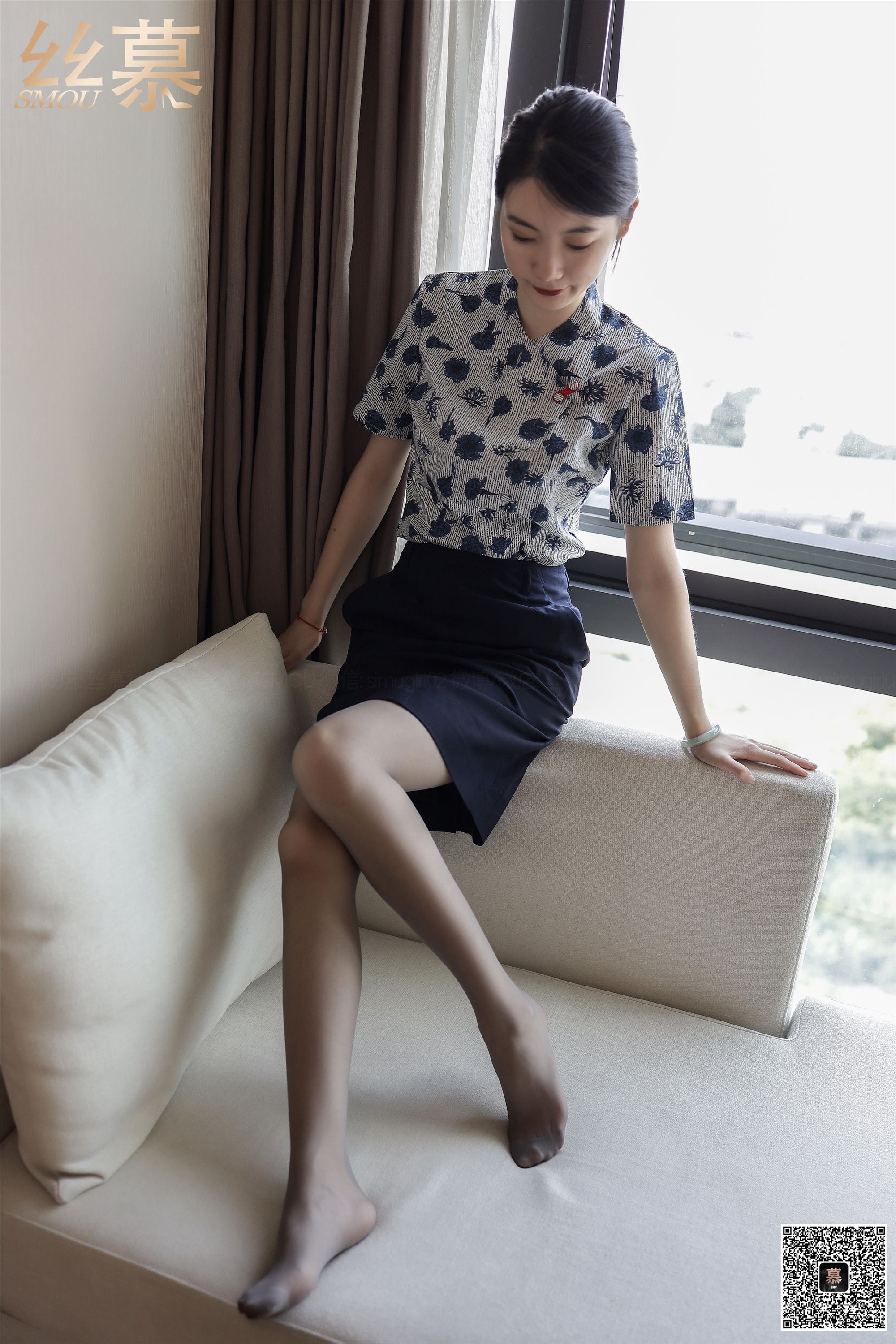 丝慕写真 SM363 可儿《面试空乘》