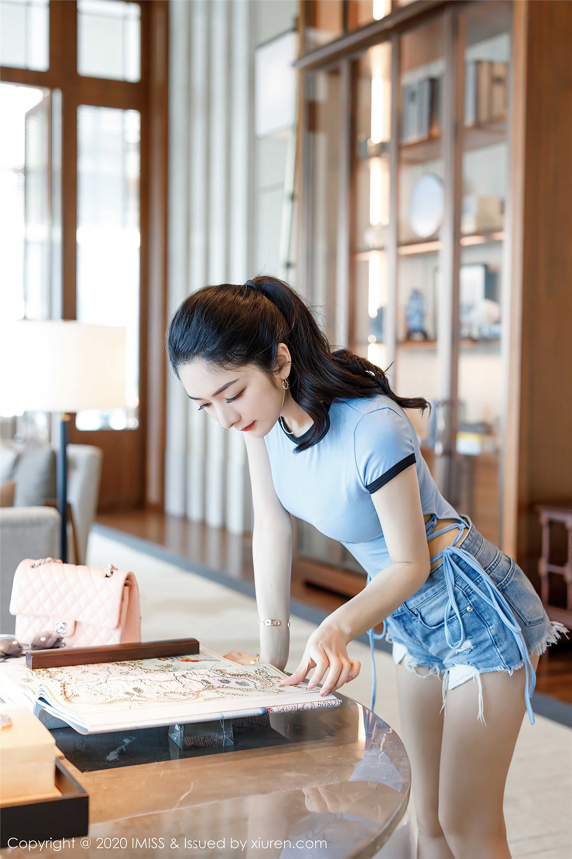 IMiss爱蜜社 2020.08.06 Vol.489 Angela小热巴