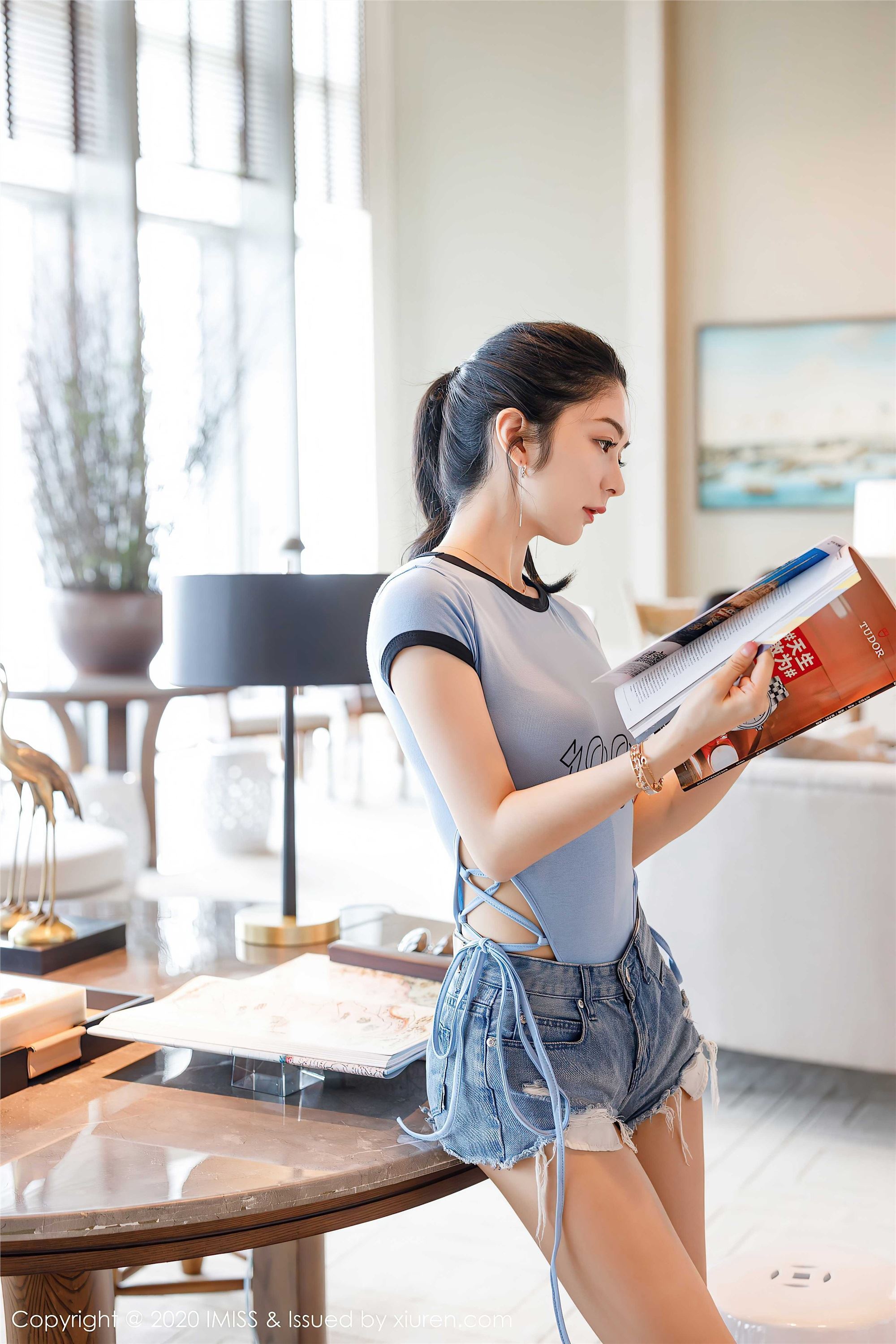 IMiss爱蜜社 2020.08.06 Vol.489 Angela小热巴