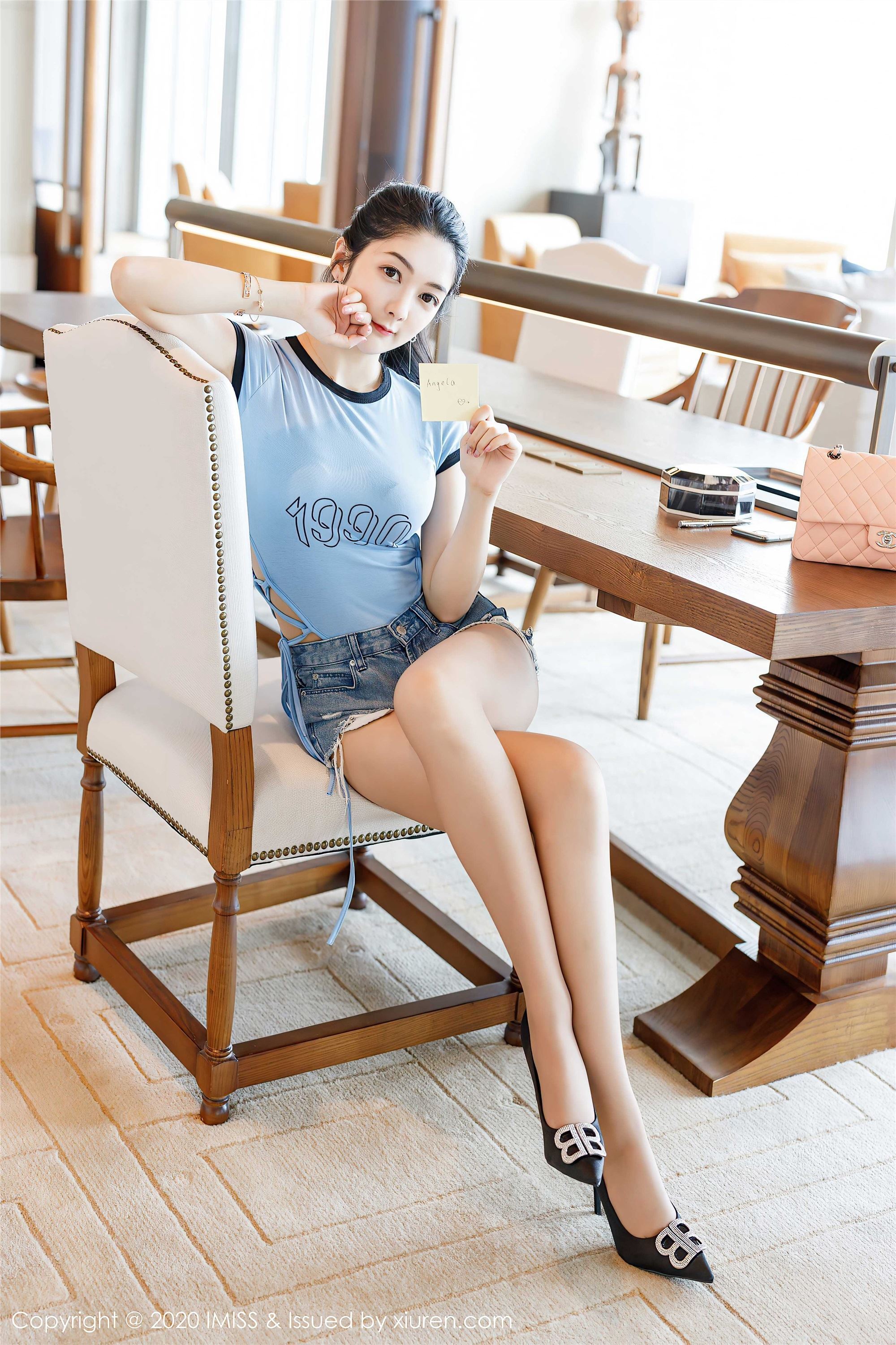 IMiss爱蜜社 2020.08.06 Vol.489 Angela小热巴