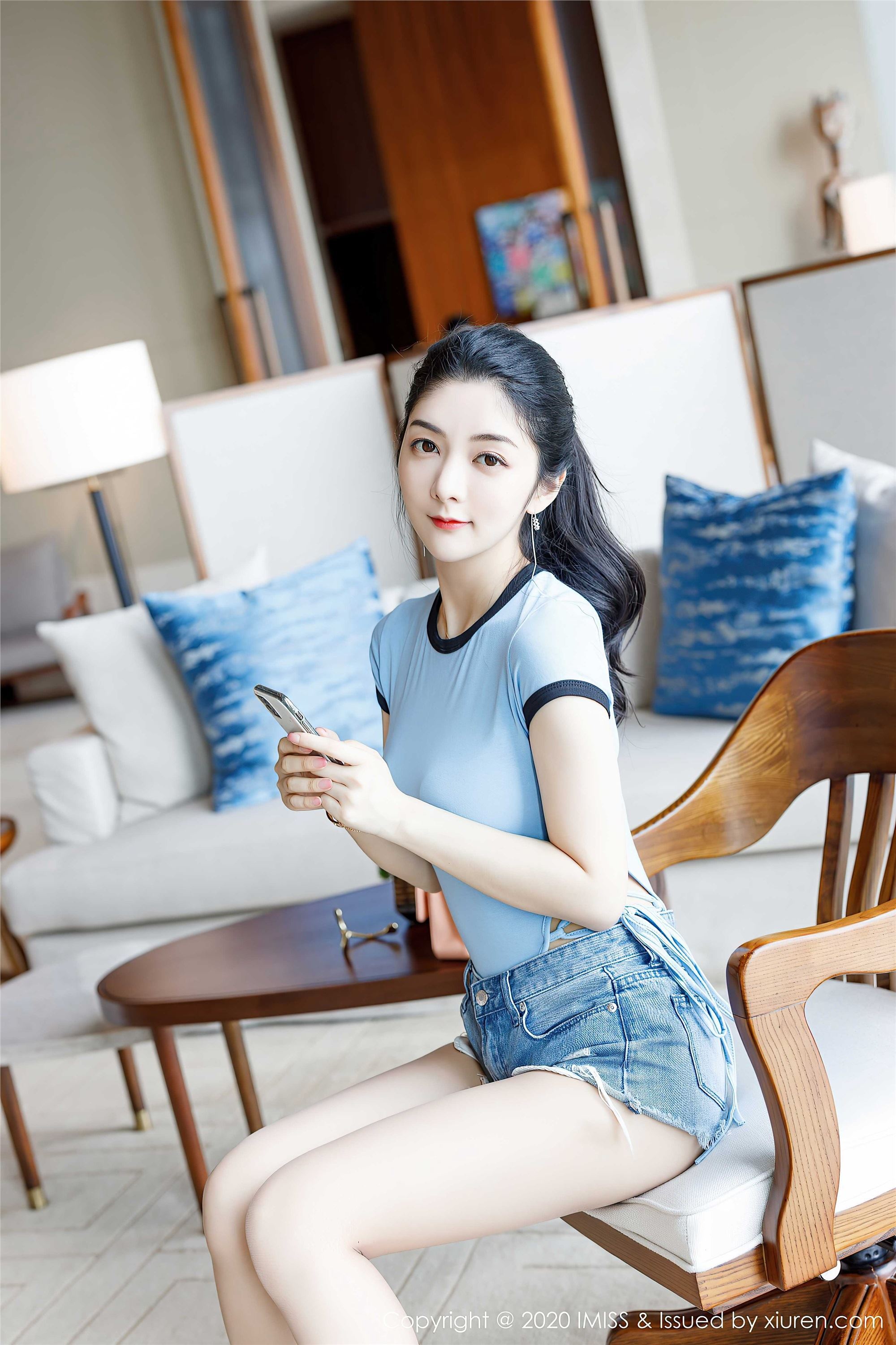 IMiss爱蜜社 2020.08.06 Vol.489 Angela小热巴