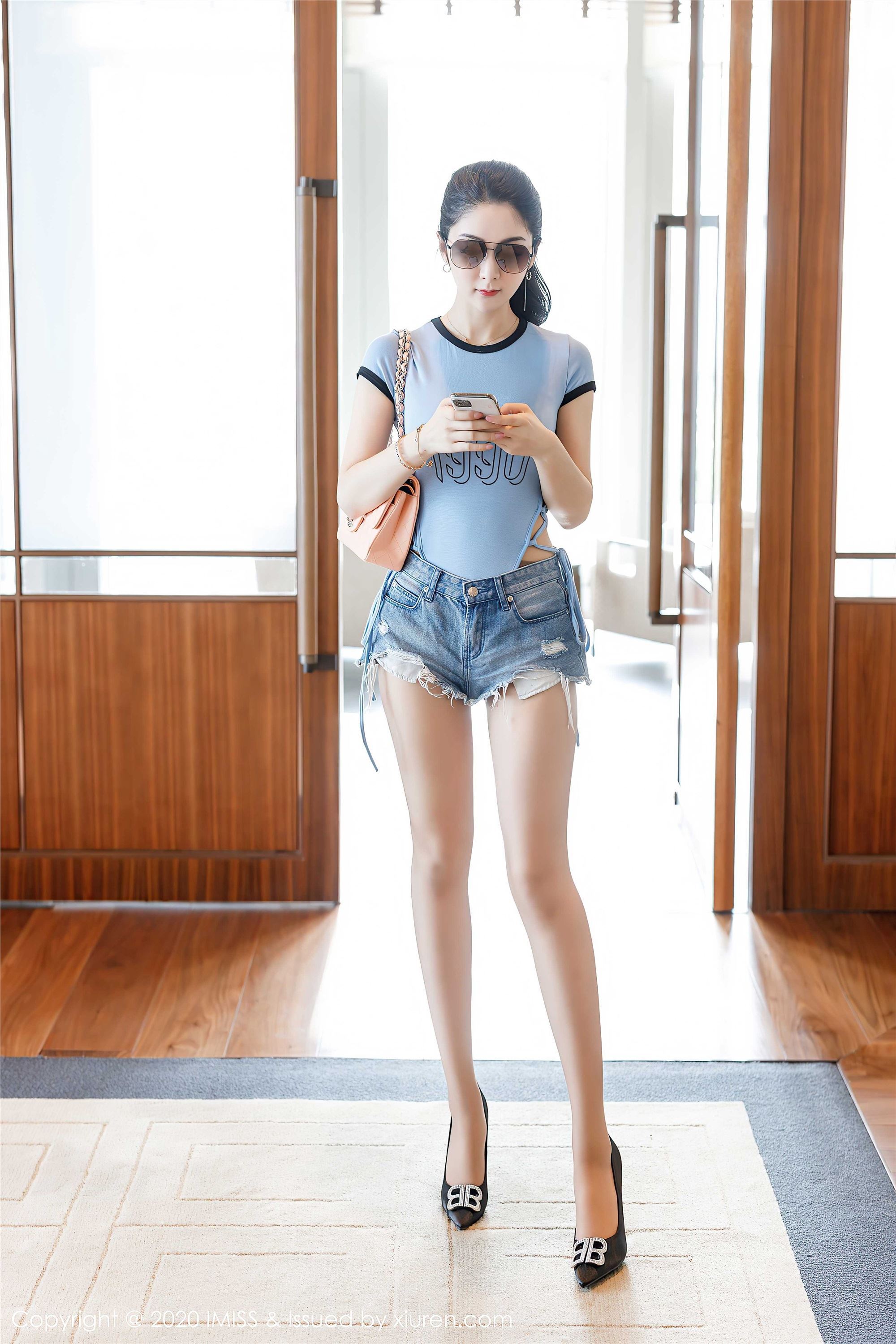 IMiss爱蜜社 2020.08.06 Vol.489 Angela小热巴