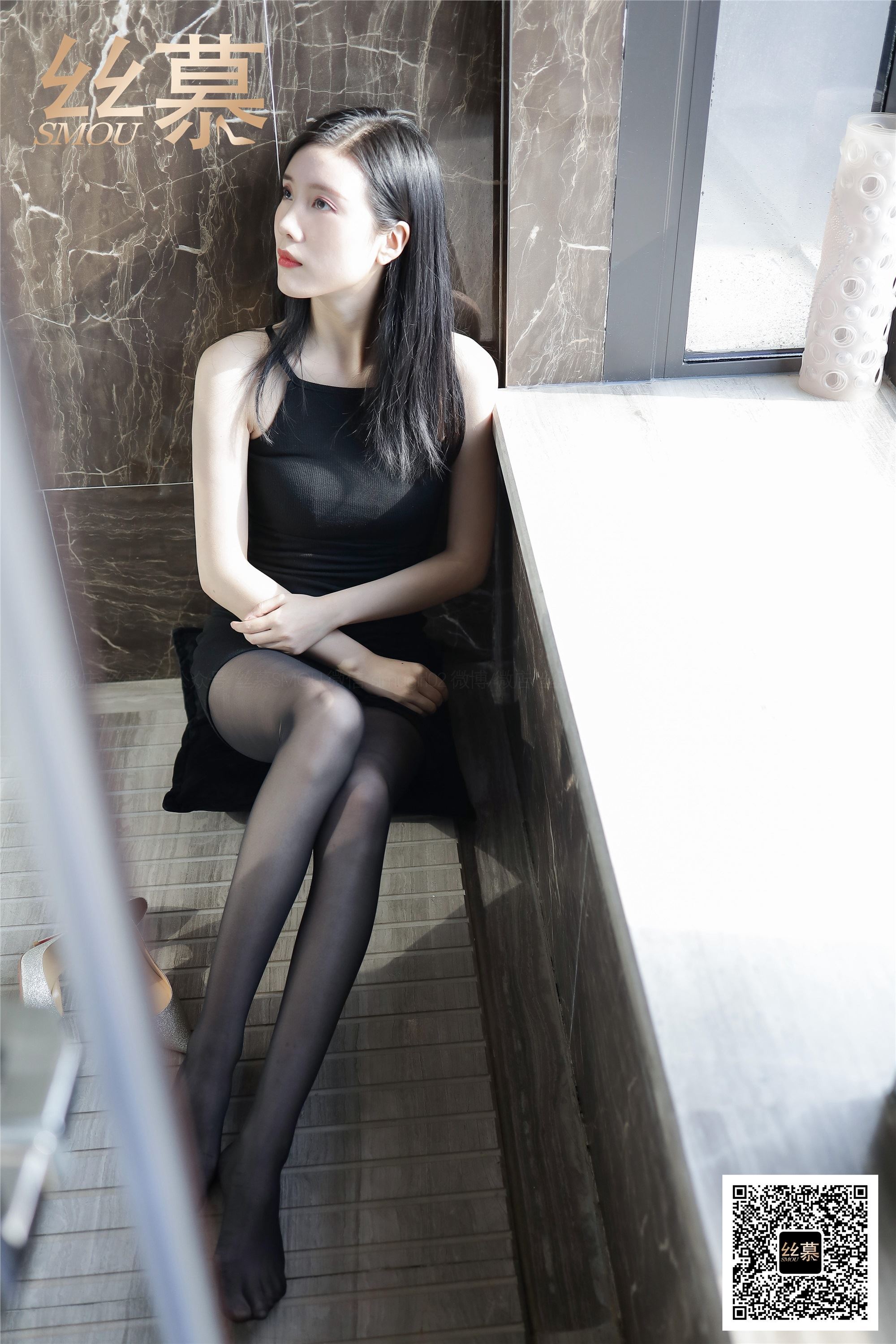 丝慕写真 SM365 紫宁《禁欲黑丝》