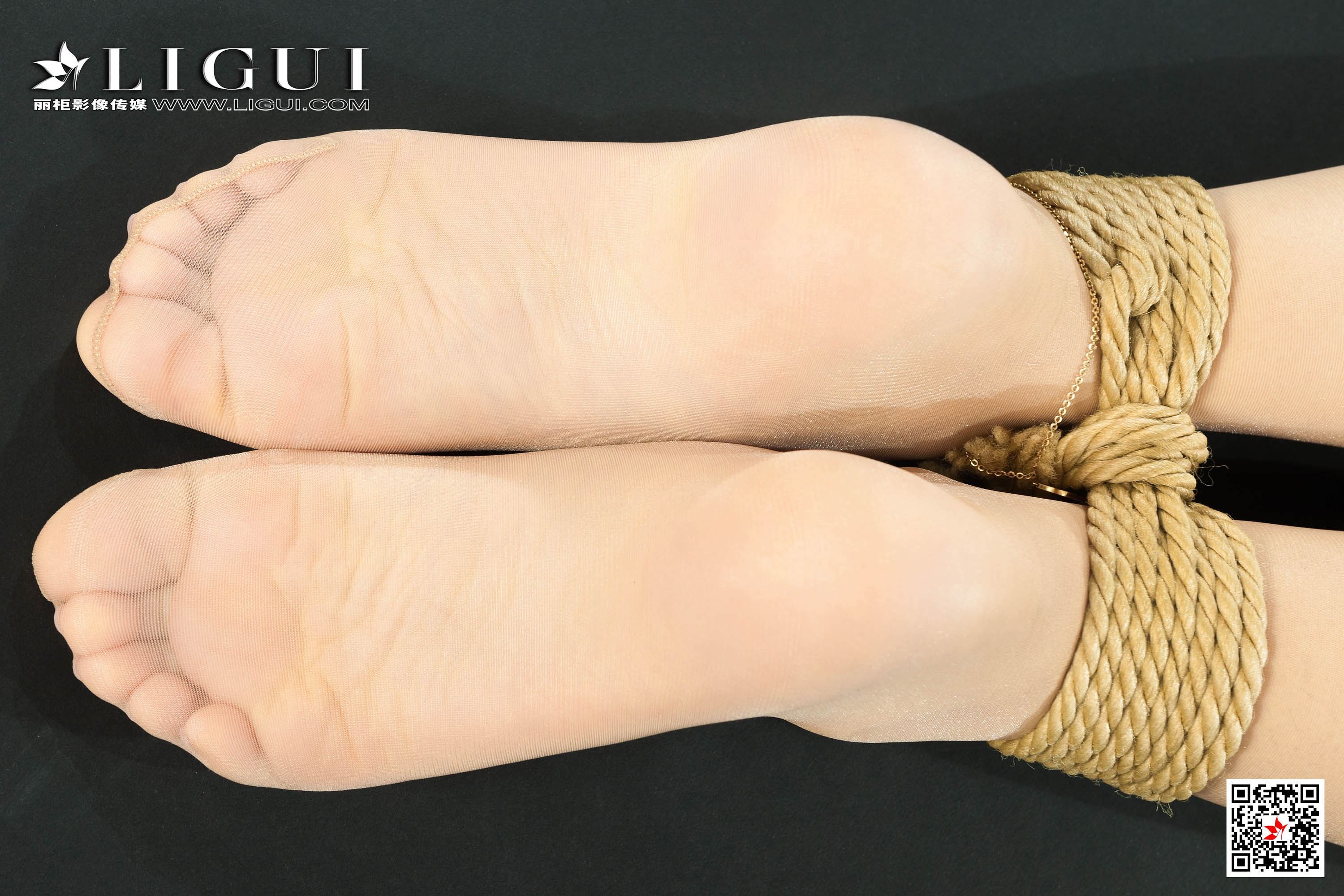 Ligui丽柜 2020.10.02《紧缚新莲》白雪