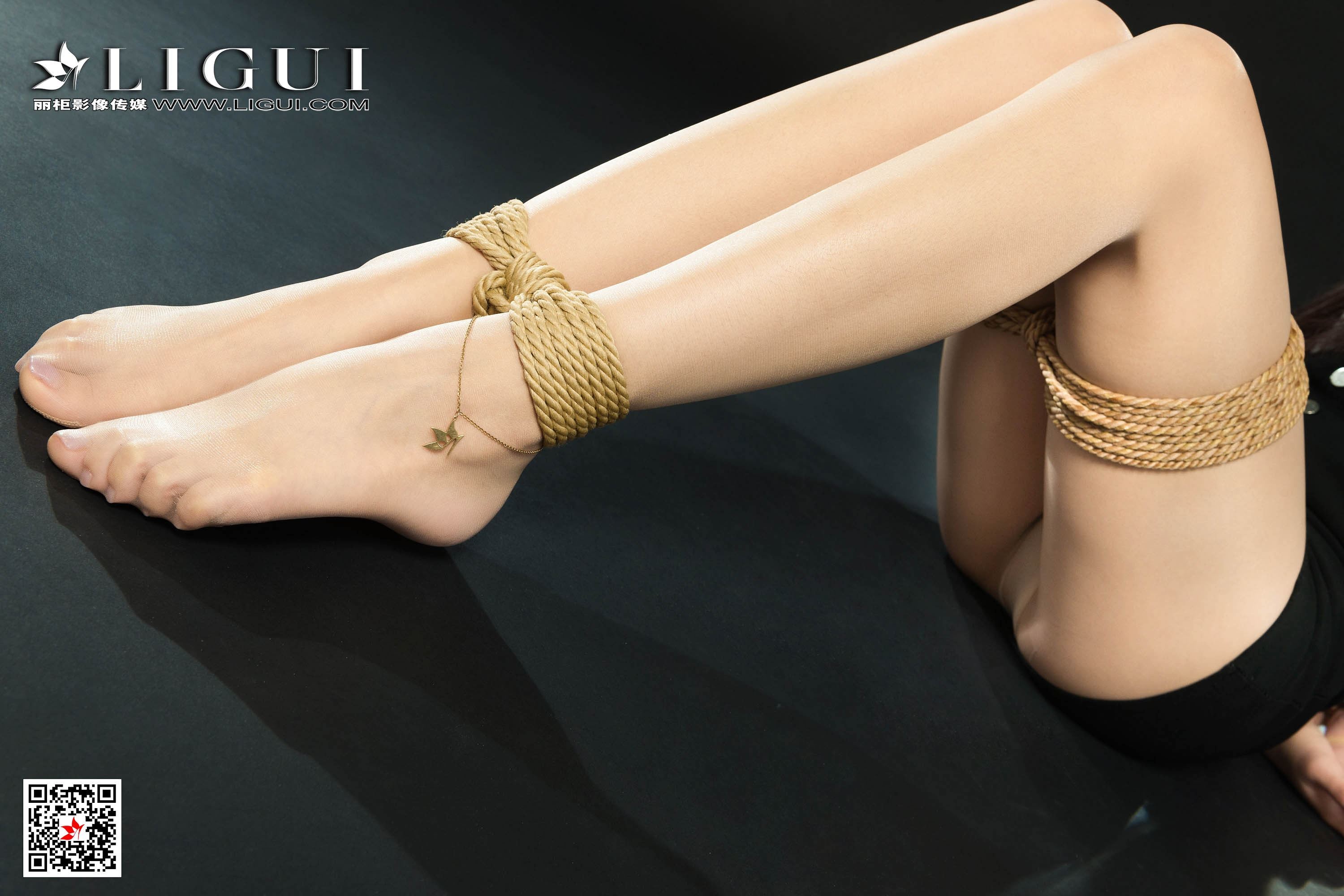 Ligui丽柜 2020.10.02《紧缚新莲》白雪