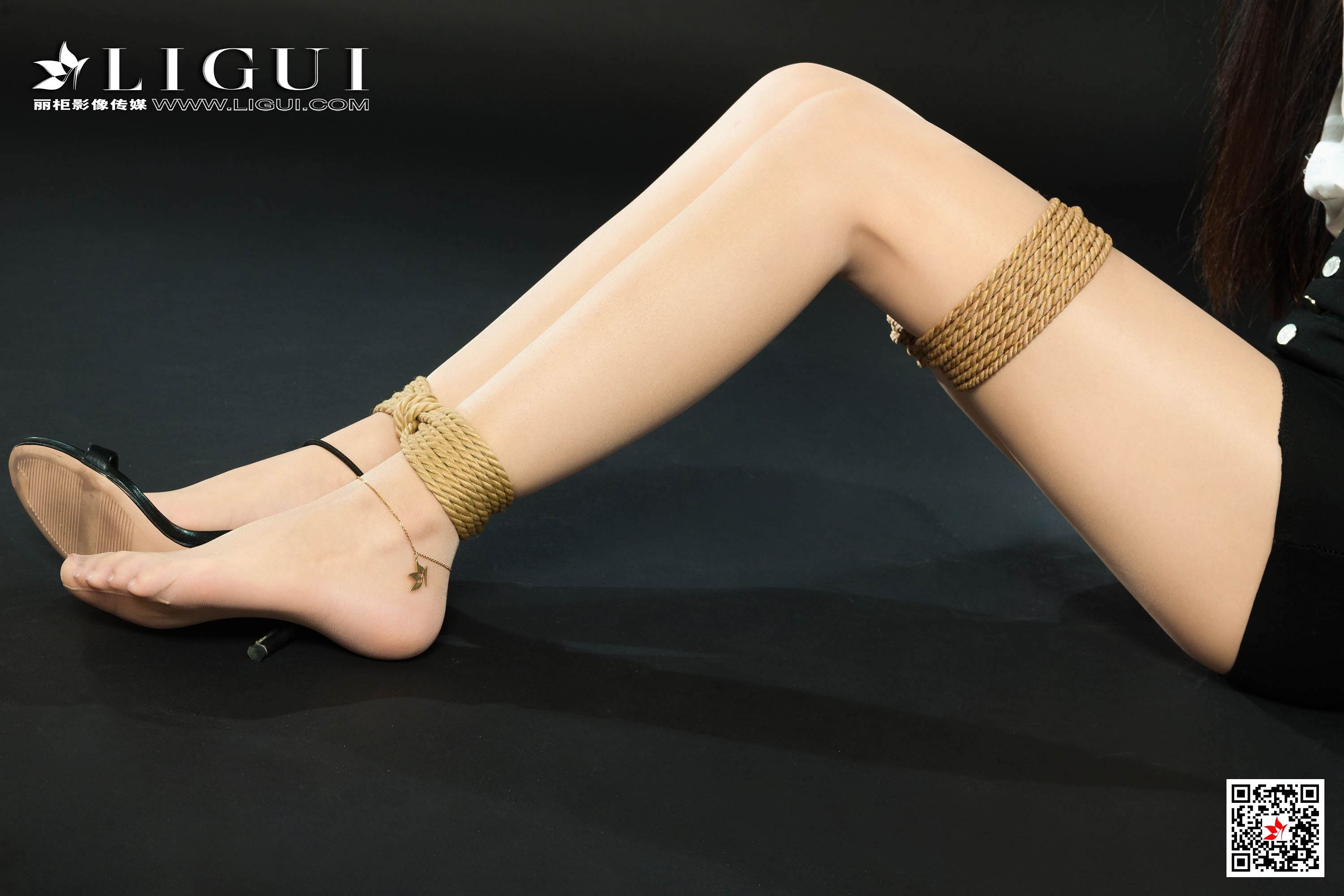 Ligui丽柜 2020.10.02《紧缚新莲》白雪