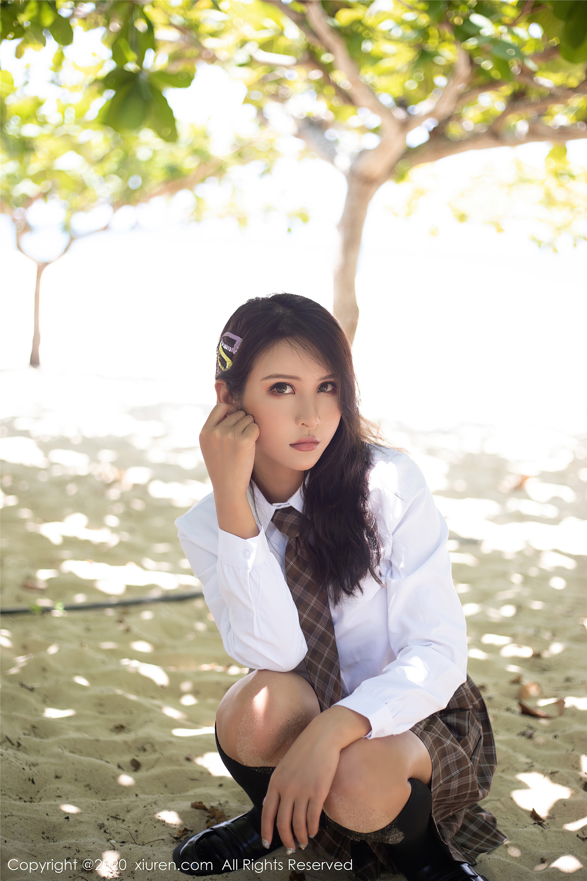 秀人网美媛馆 2020-08-17 Vol.2447 Emily顾奈奈