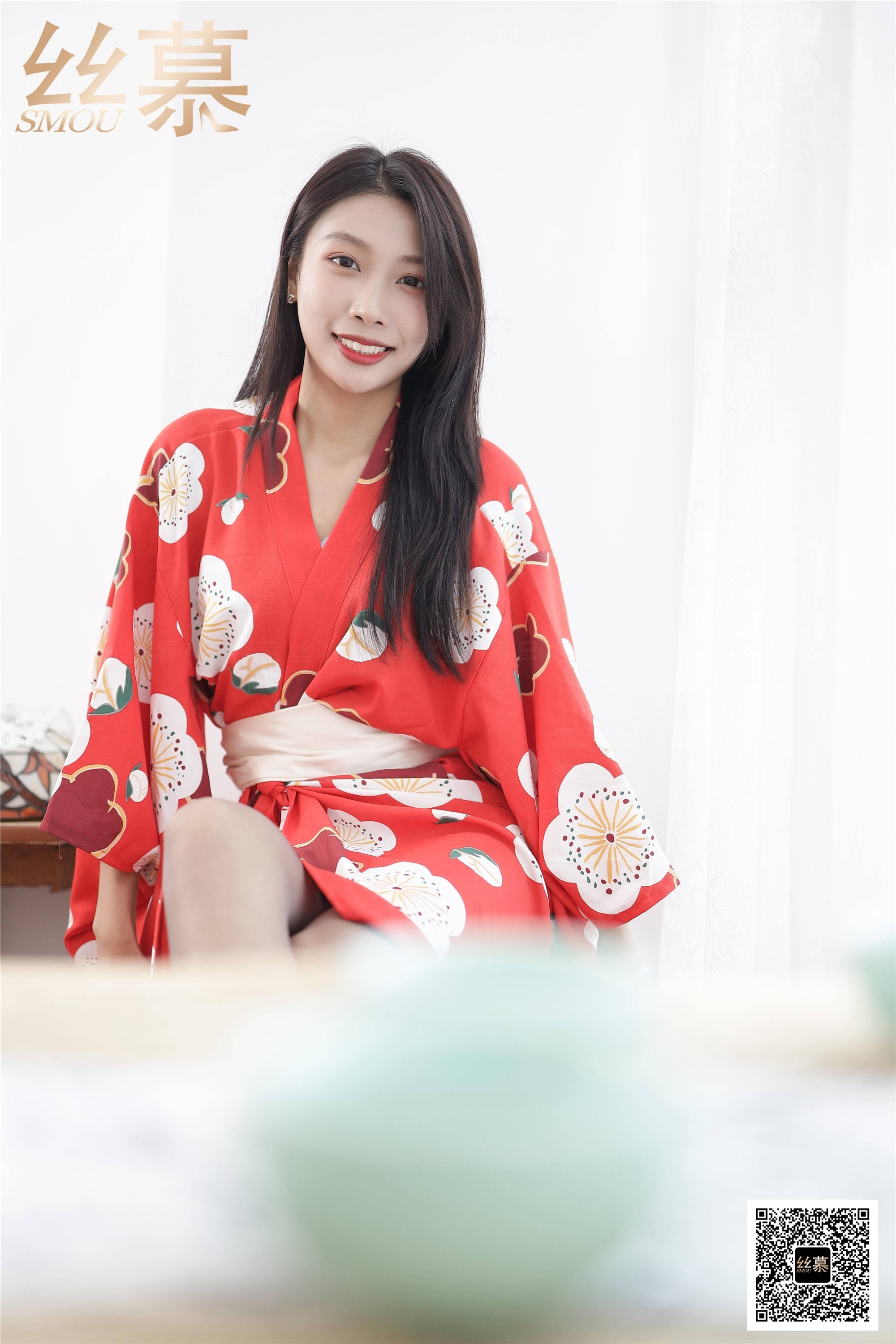 丝慕写真 SM381 新模《和服の小姐》