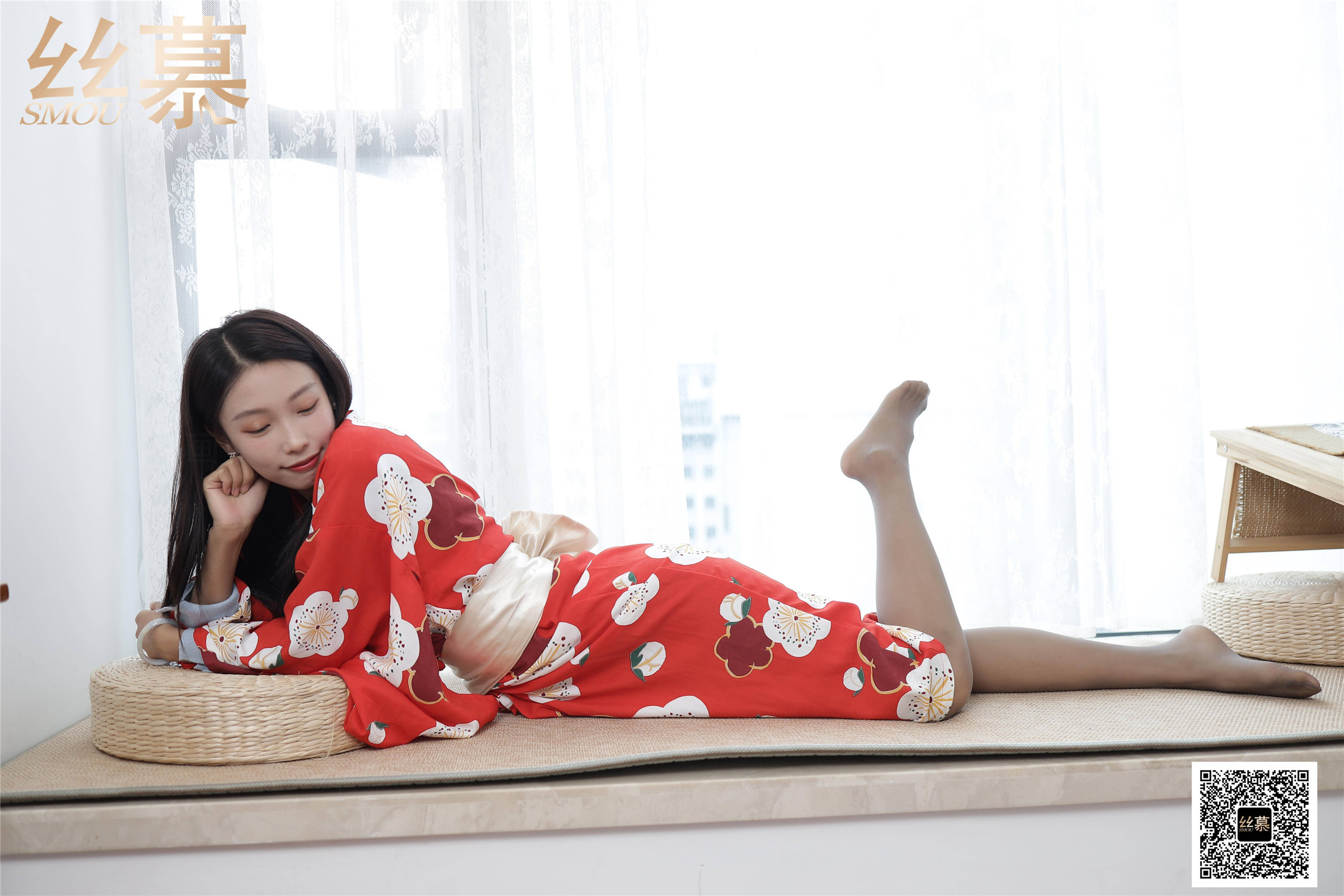 丝慕写真 SM381 新模《和服の小姐》