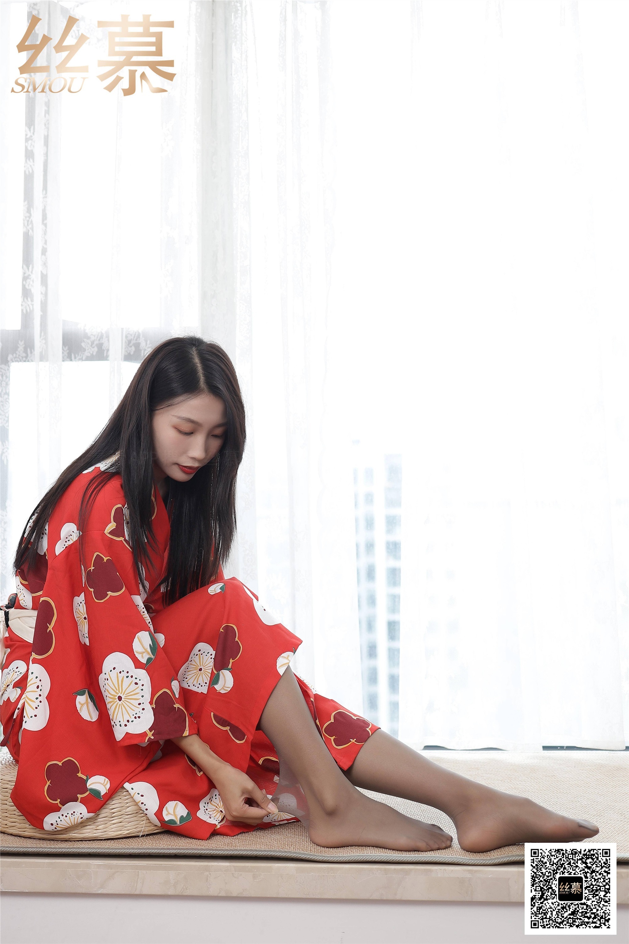 丝慕写真 SM381 新模《和服の小姐》