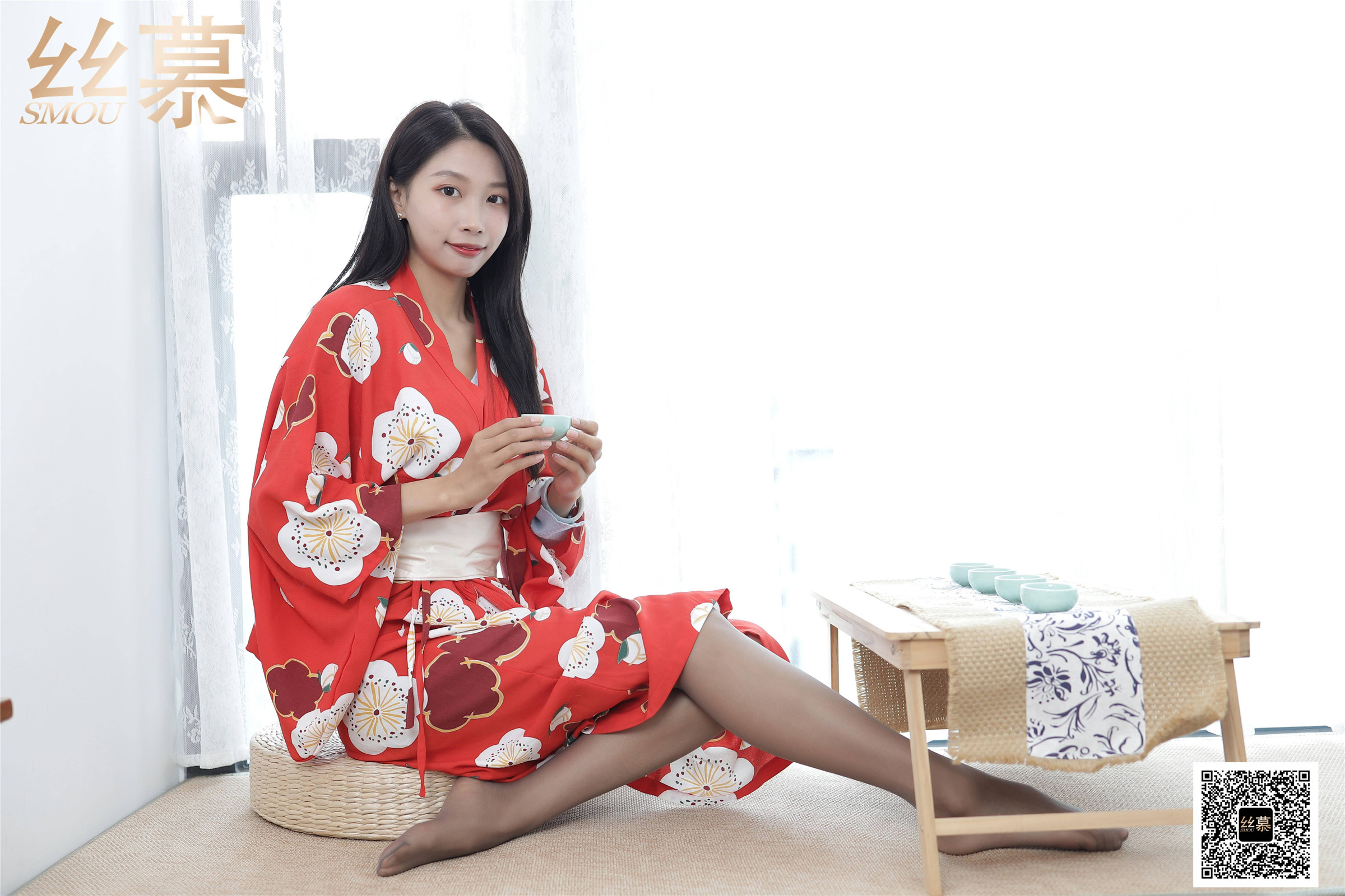 丝慕写真 SM381 新模《和服の小姐》