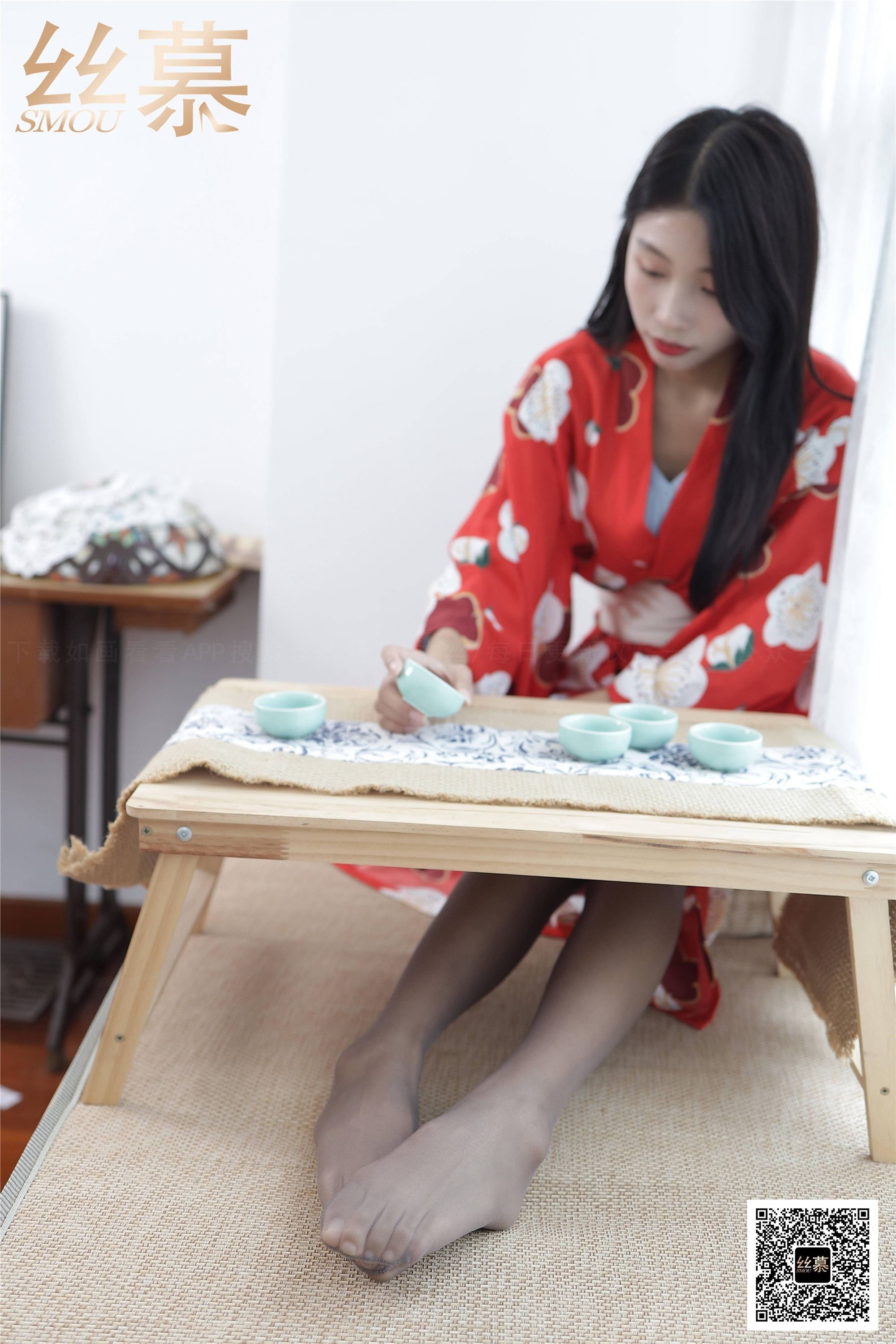 丝慕写真 SM381 新模《和服の小姐》