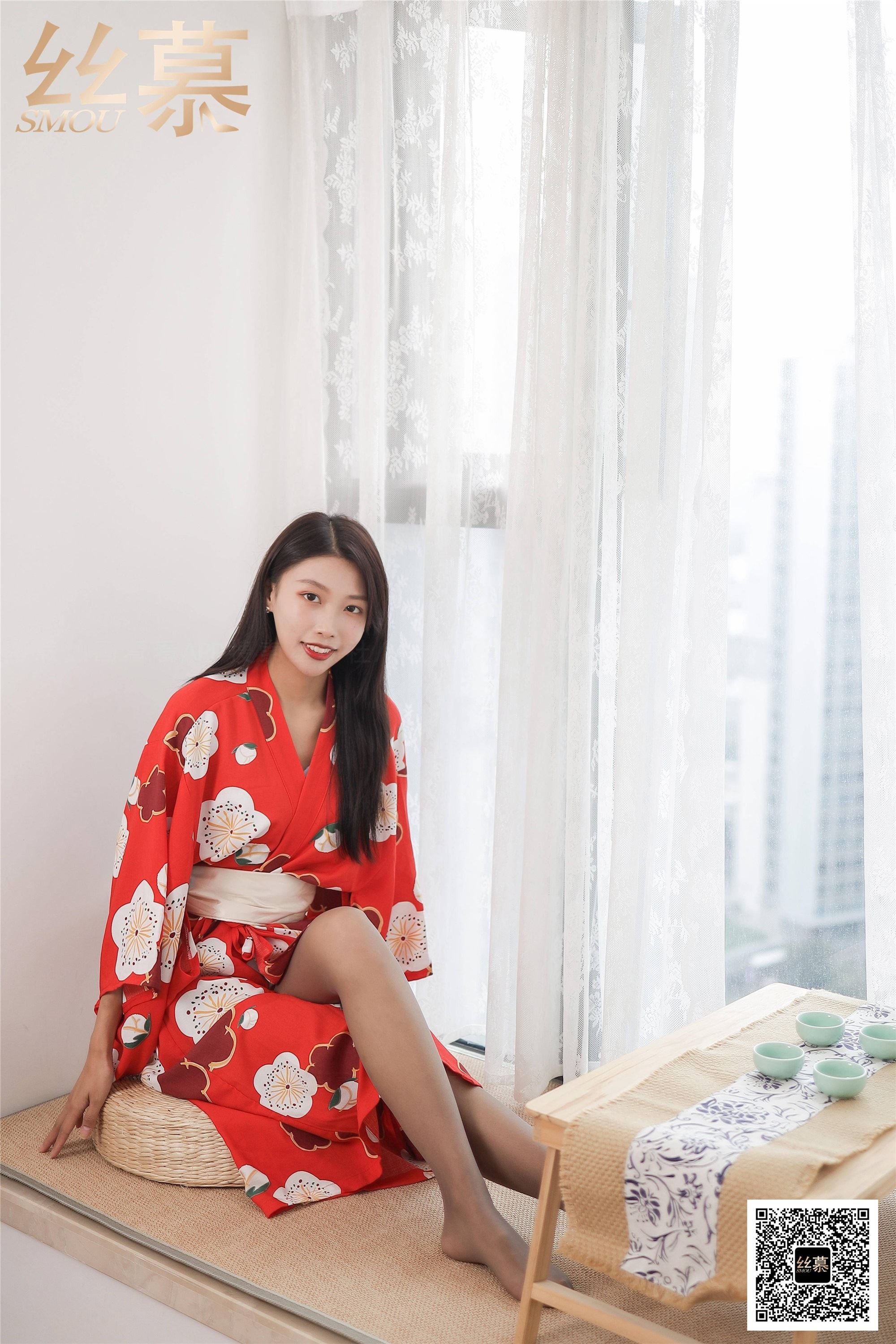 丝慕写真 SM381 新模《和服の小姐》