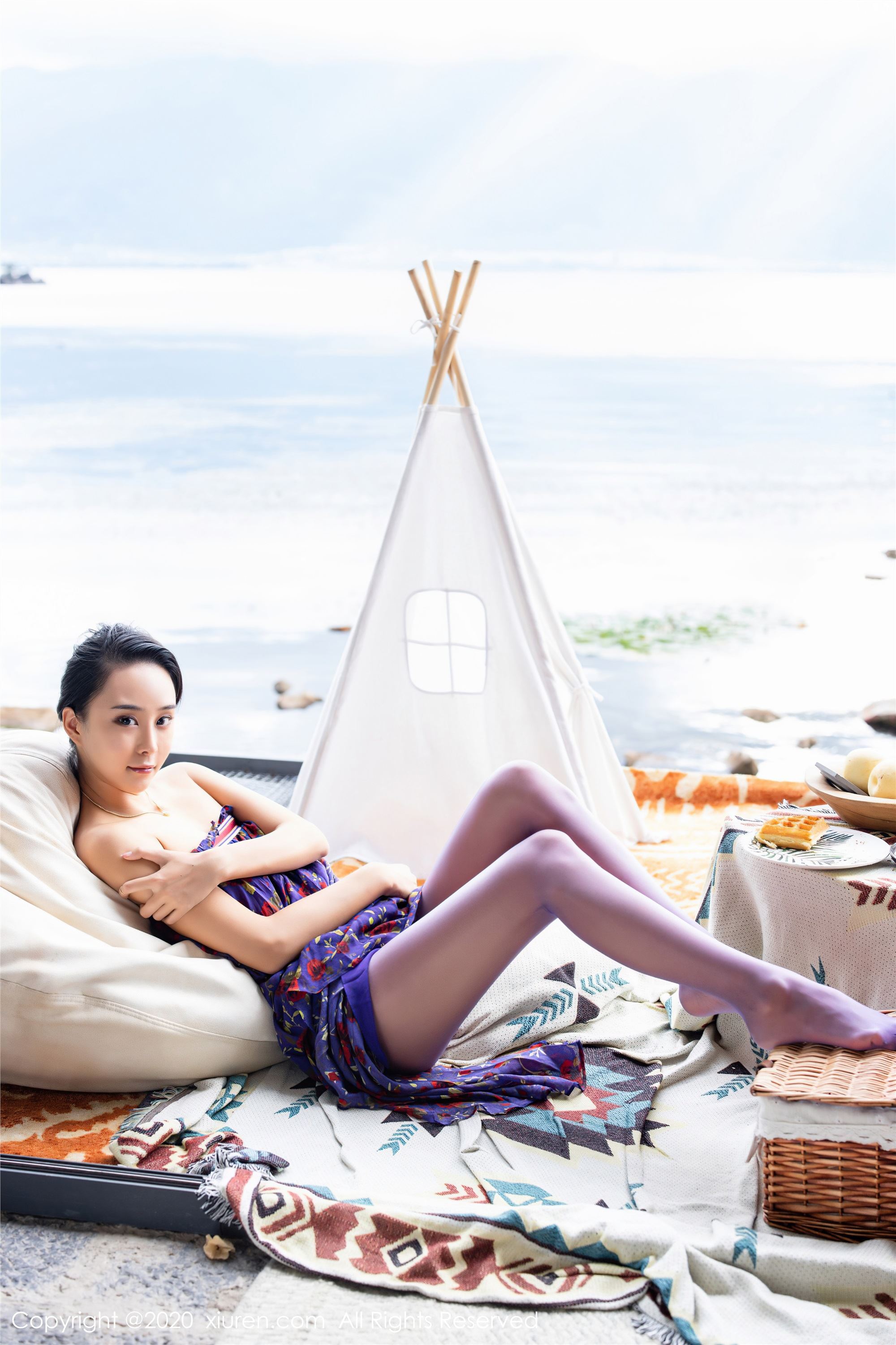 秀人网美媛馆 2020-09-09 Vol.2544 蓝夏Akasha