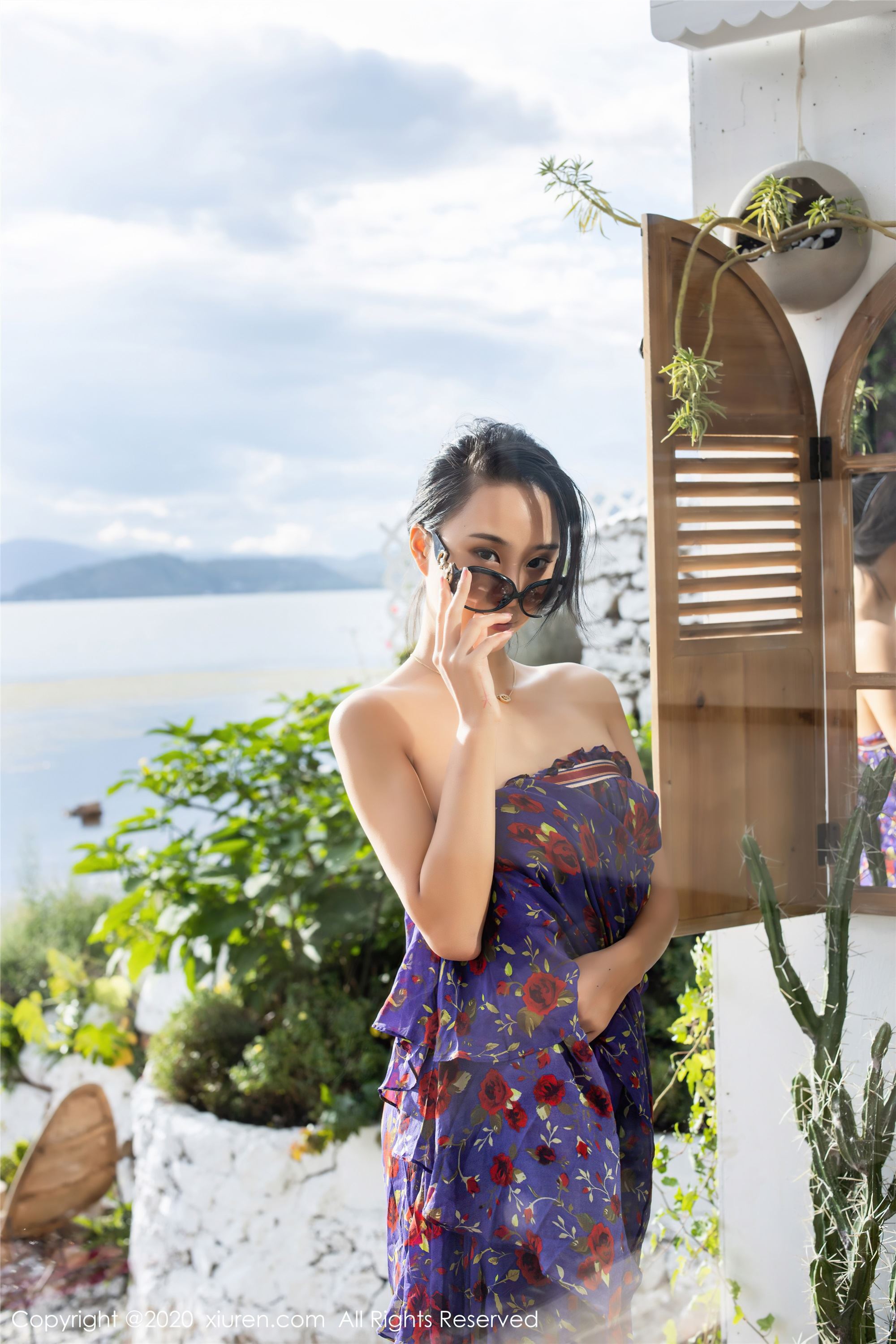 秀人网美媛馆 2020-09-09 Vol.2544 蓝夏Akasha