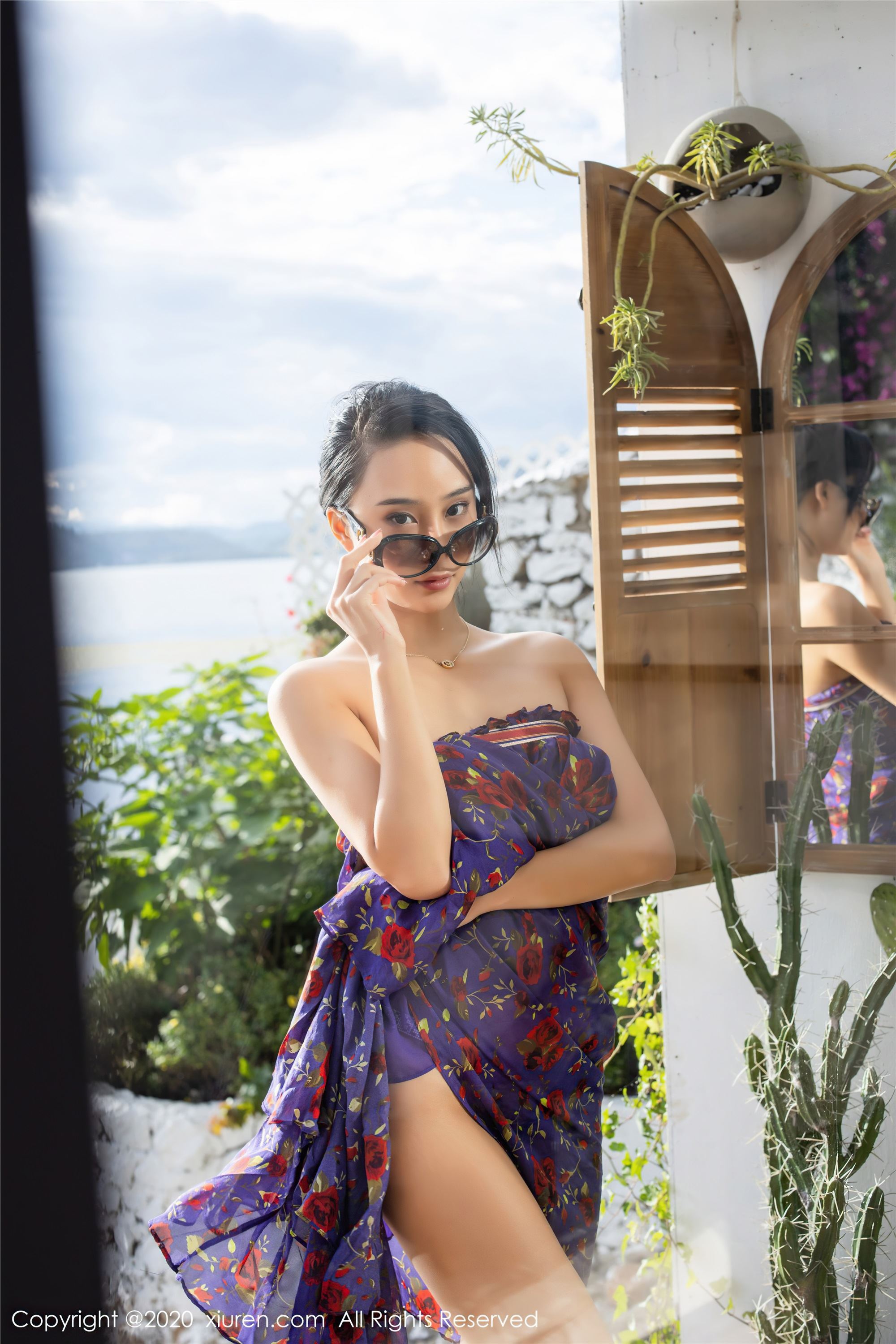 秀人网美媛馆 2020-09-09 Vol.2544 蓝夏Akasha