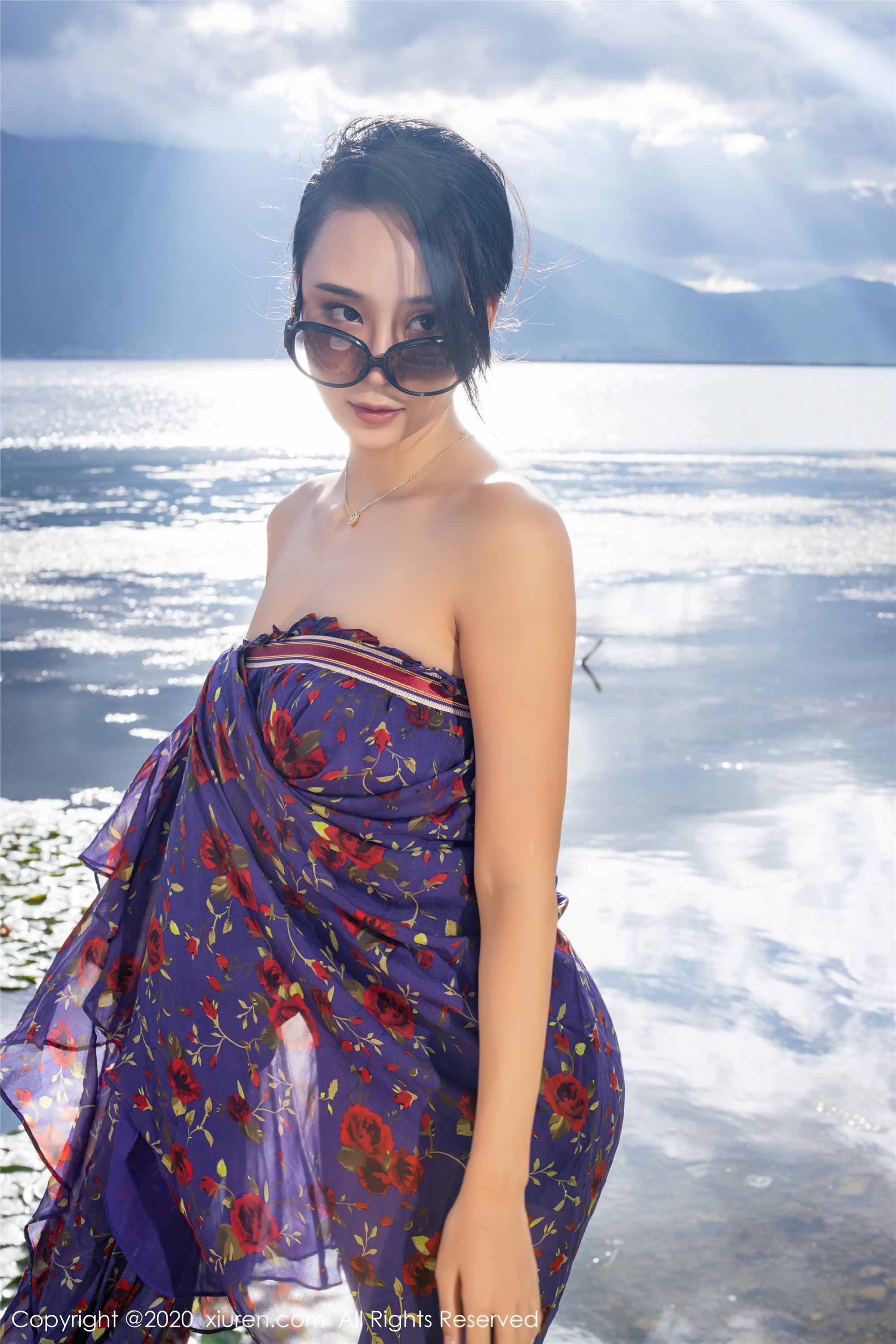 秀人网美媛馆 2020-09-09 Vol.2544 蓝夏Akasha