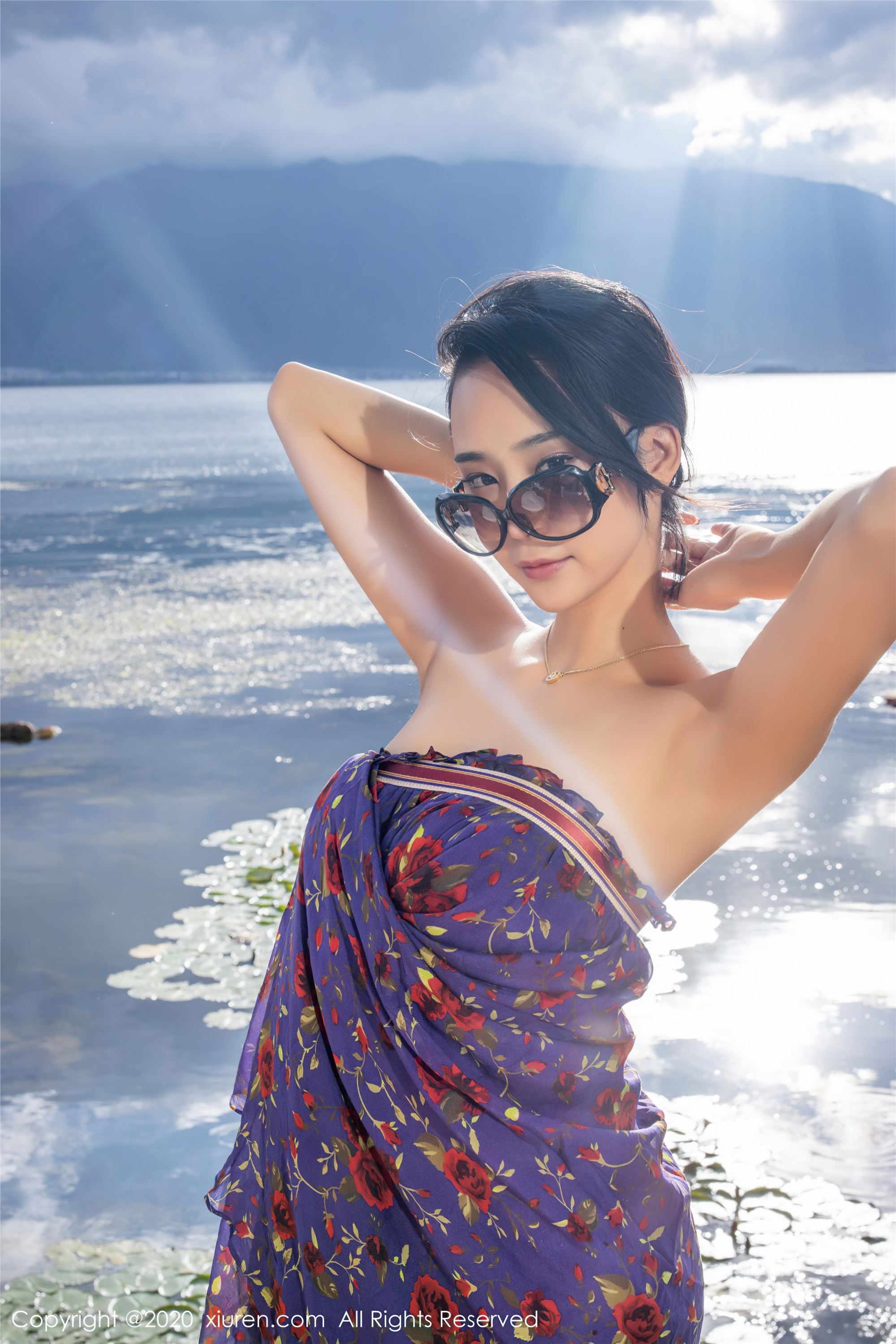 秀人网美媛馆 2020-09-09 Vol.2544 蓝夏Akasha