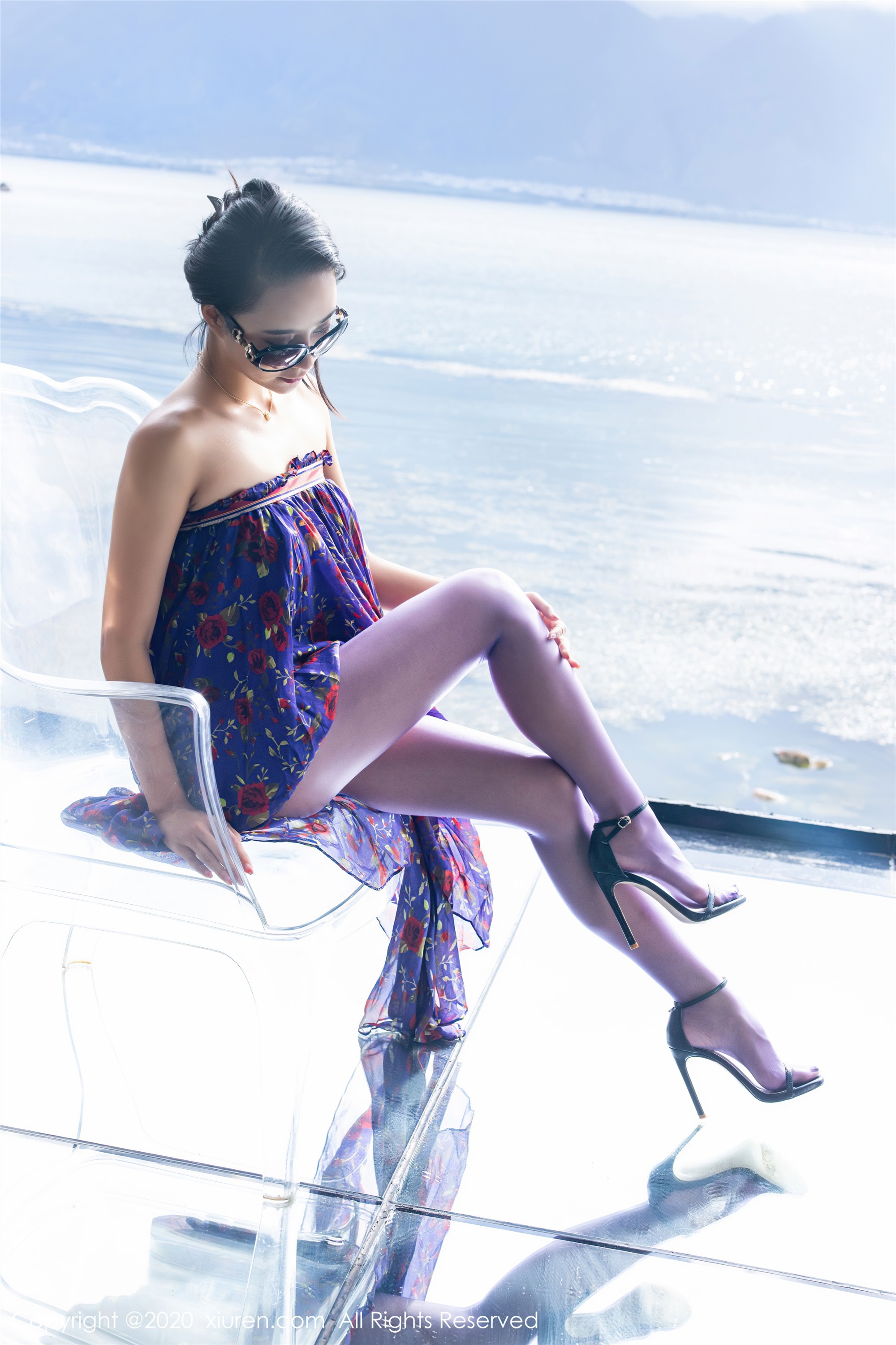 秀人网美媛馆 2020-09-09 Vol.2544 蓝夏Akasha