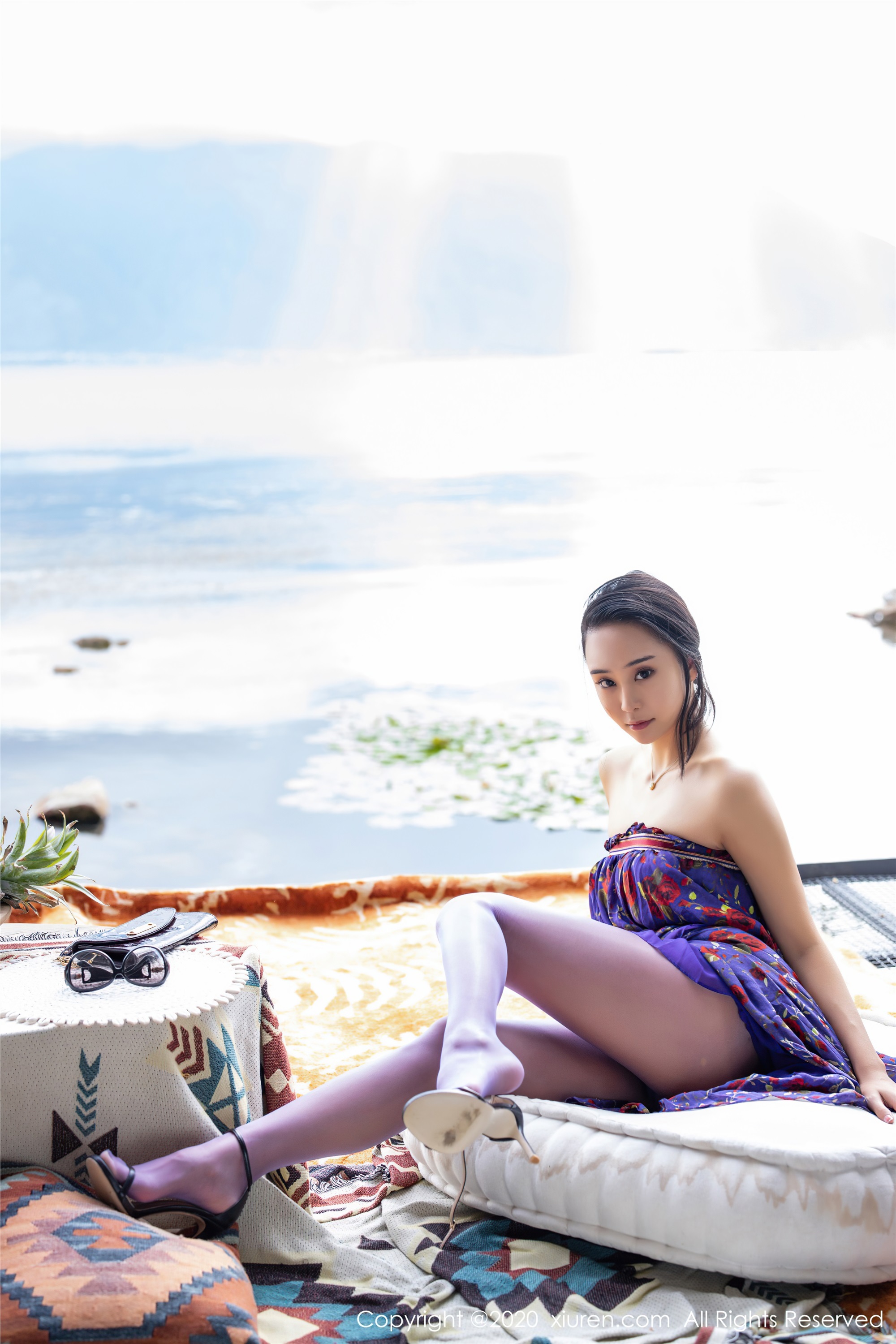 秀人网美媛馆 2020-09-09 Vol.2544 蓝夏Akasha